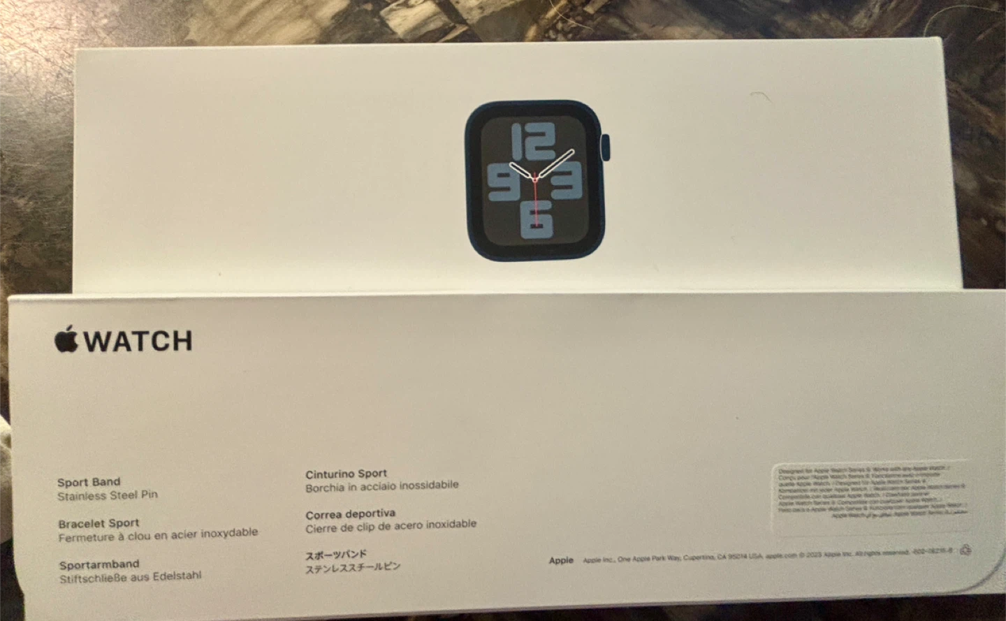 Apple Watch SE (Gen 2) 40mm Midnight Aluminium GPS - photo 2