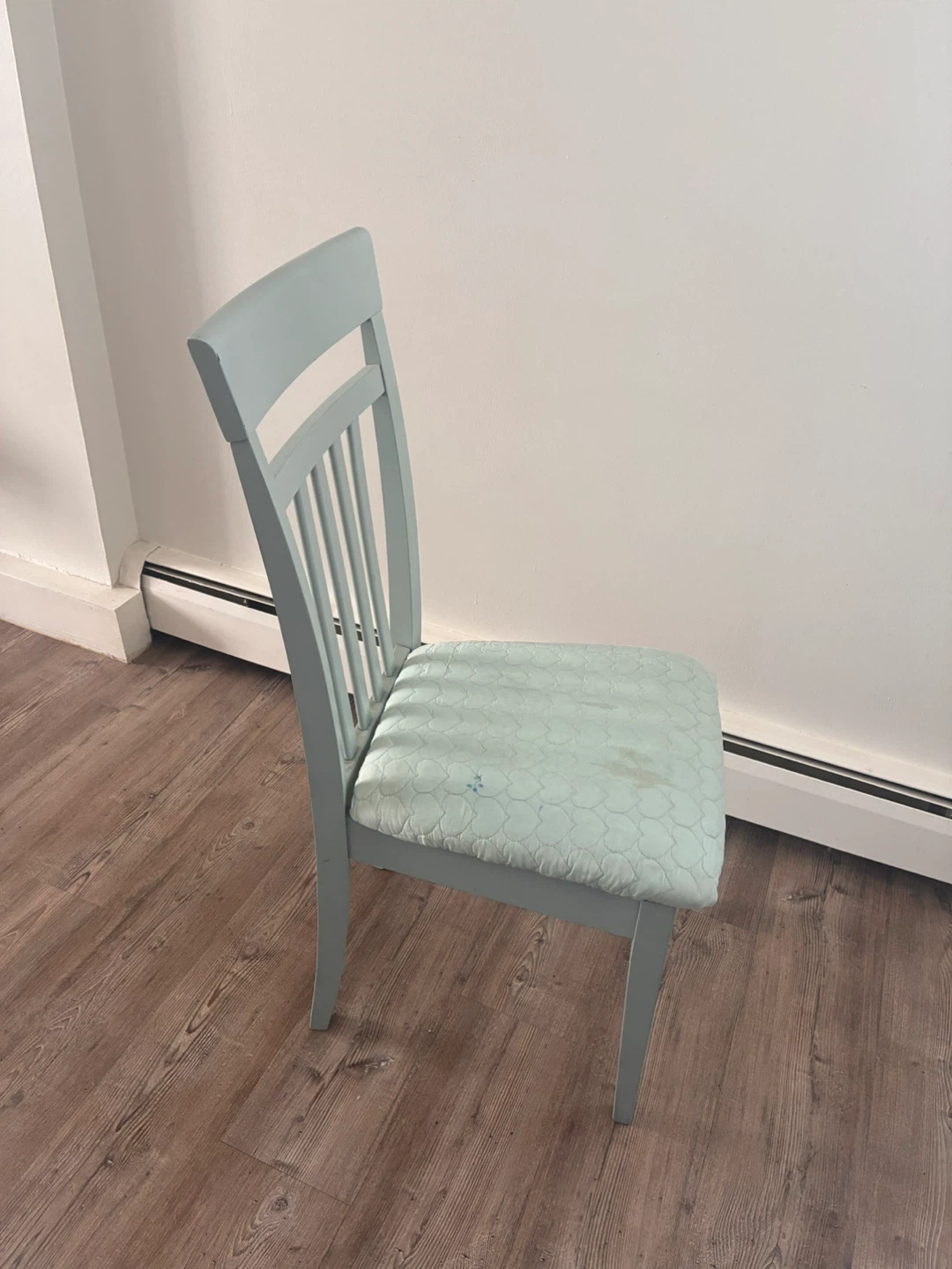 Distressed White Farmhouse Dining Table - photo 3