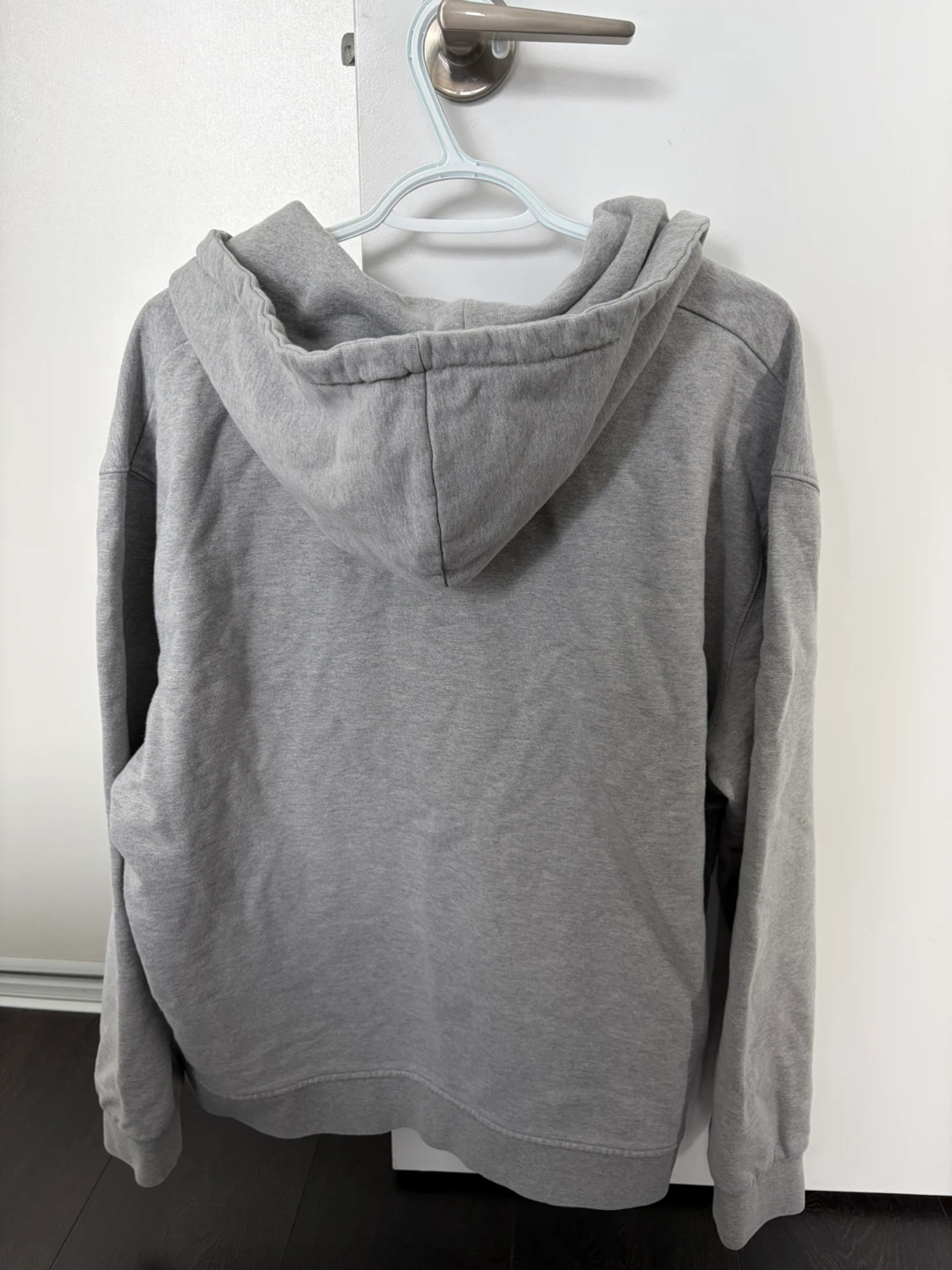 Korean Grey Zip-Up Hoodie - Large - photo 2