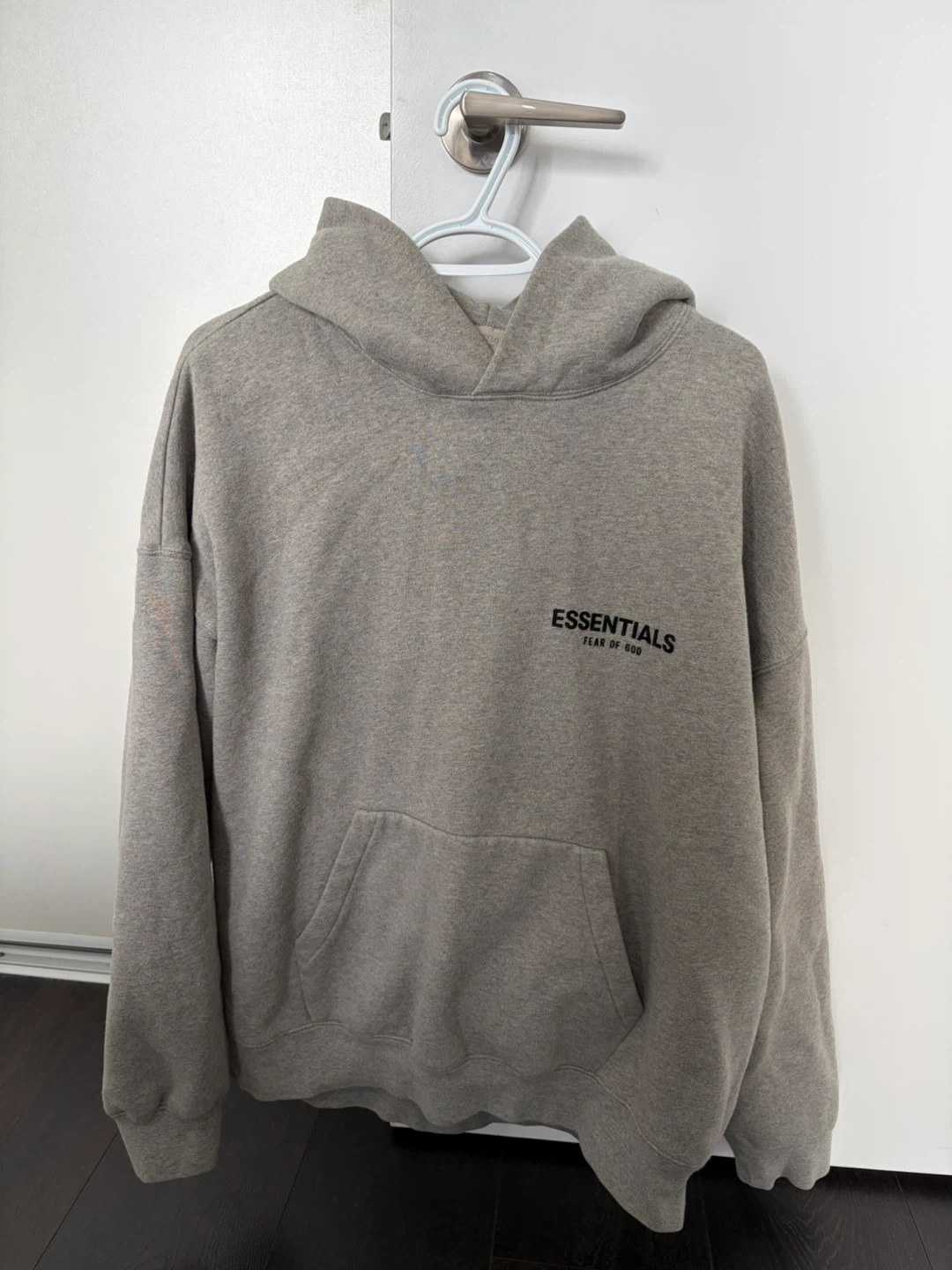 Essentials Hoodie - Grey, Size L