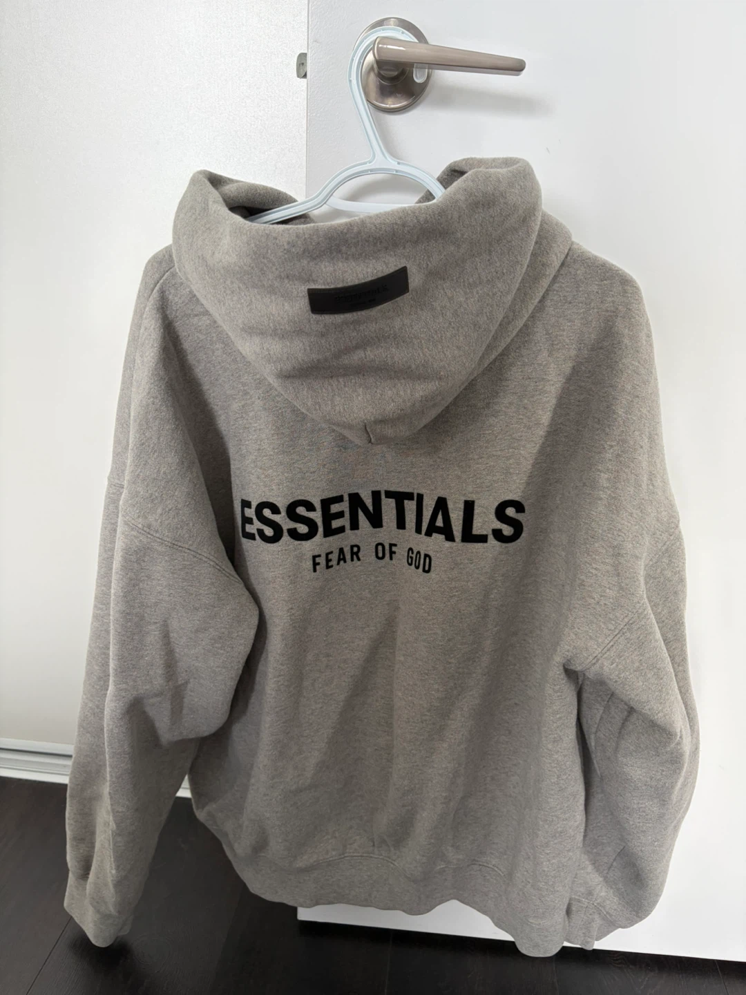 Essentials Hoodie - Grey, Size L - photo 2