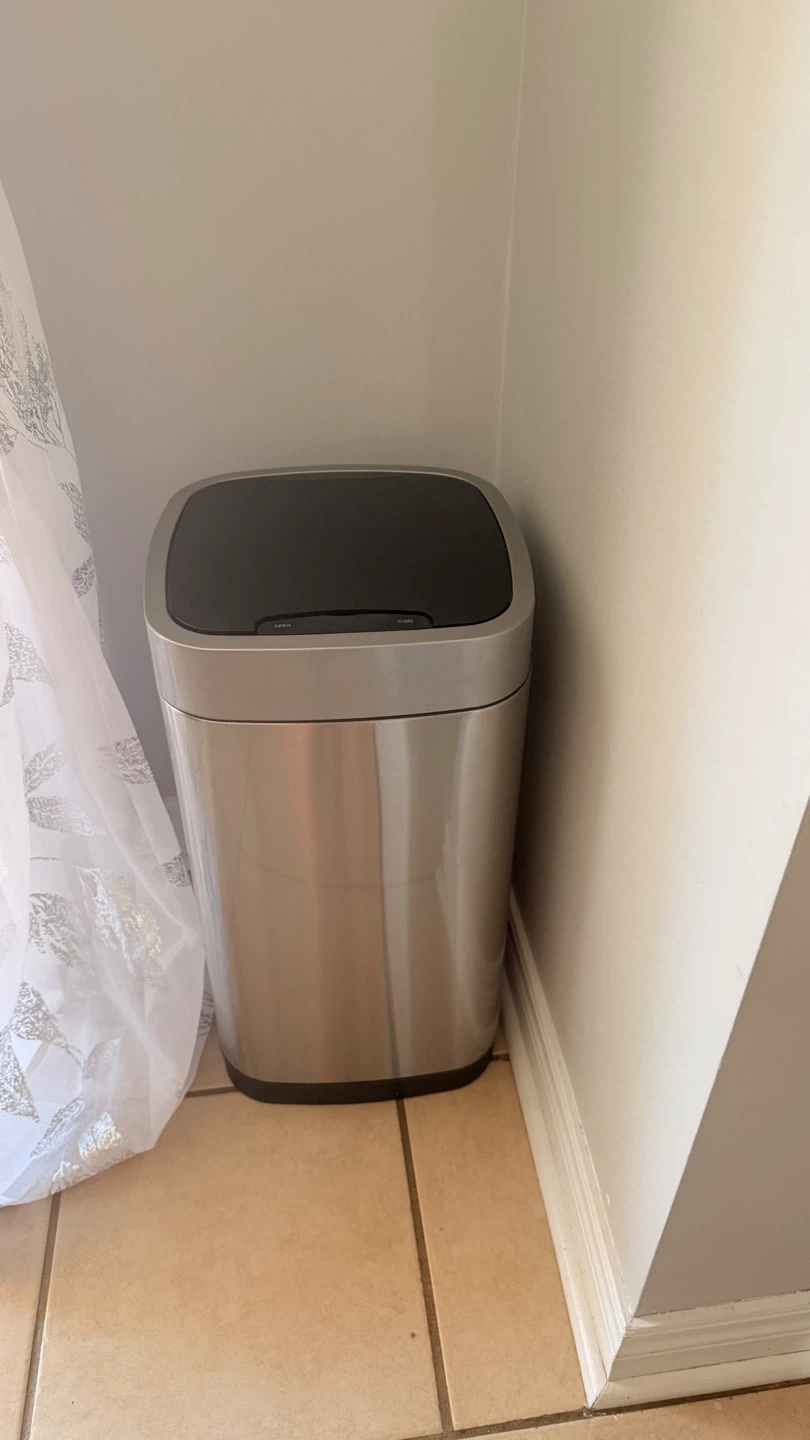 Stainless Steel Automatic Trash Can