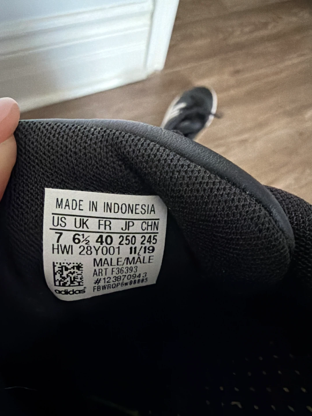 Adidas Men's Shoes Size 7 (US) Black - photo 3