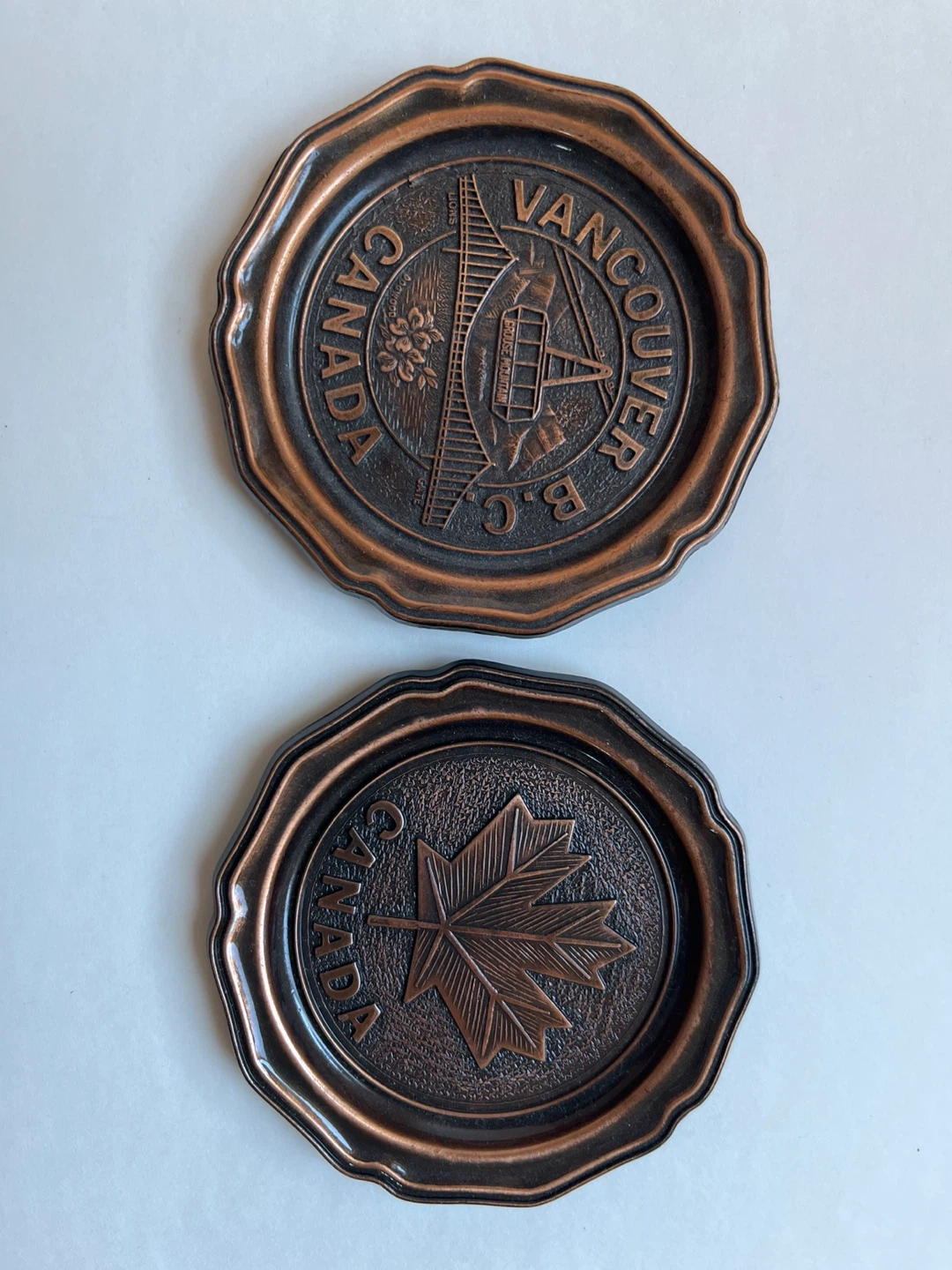 Set of 2 Vancouver Canada Coasters