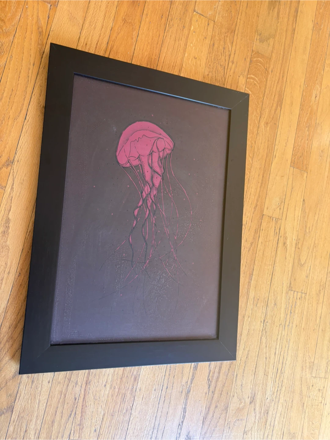 Framed Jellyfish Print