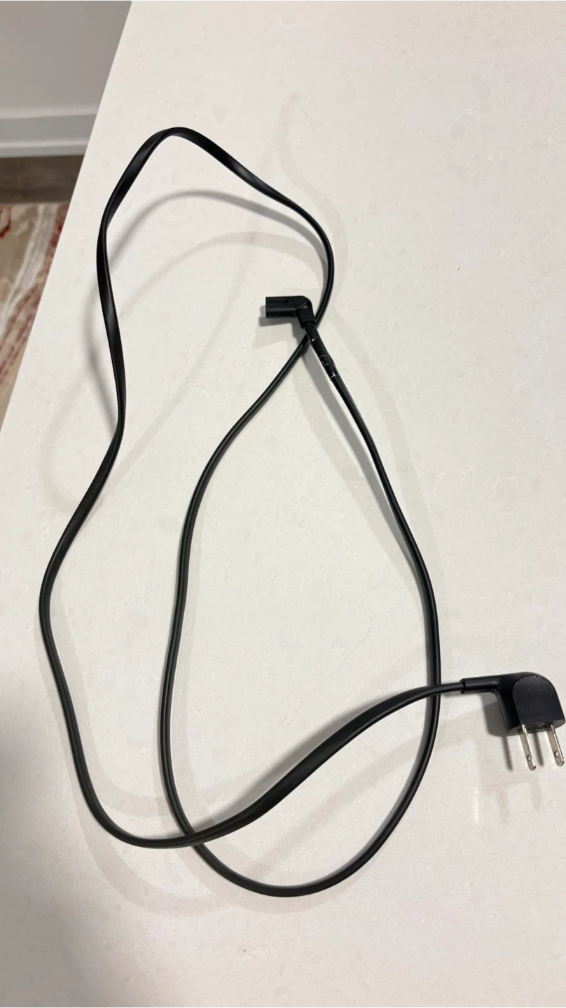 Samsung TV Black Power Cord Cable 3903-00117 - photo 2