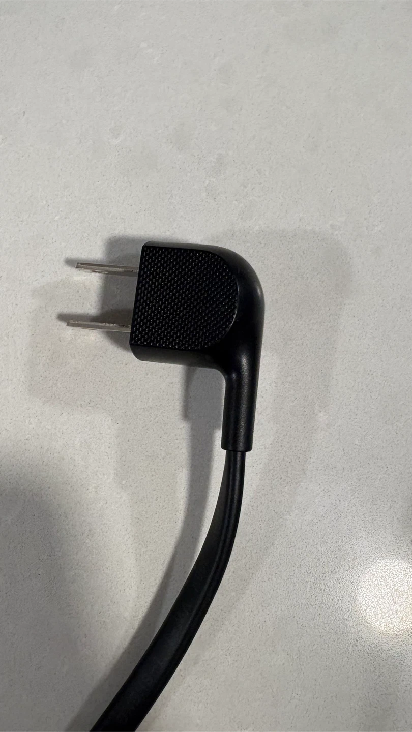 Samsung TV Black Power Cord Cable 3903-00117 - photo 3