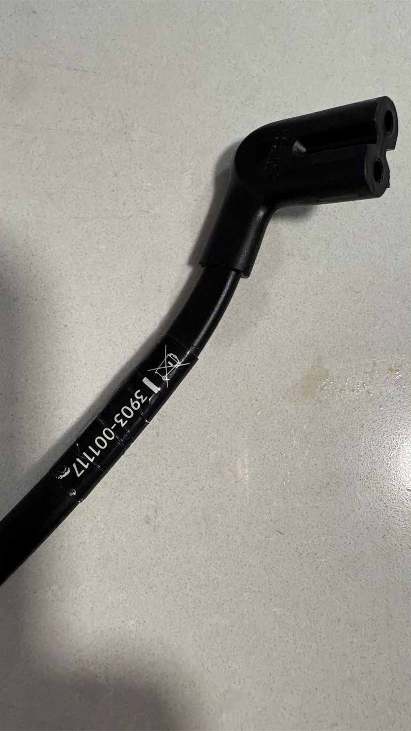 Samsung TV Black Power Cord Cable 3903-00117 - photo 5