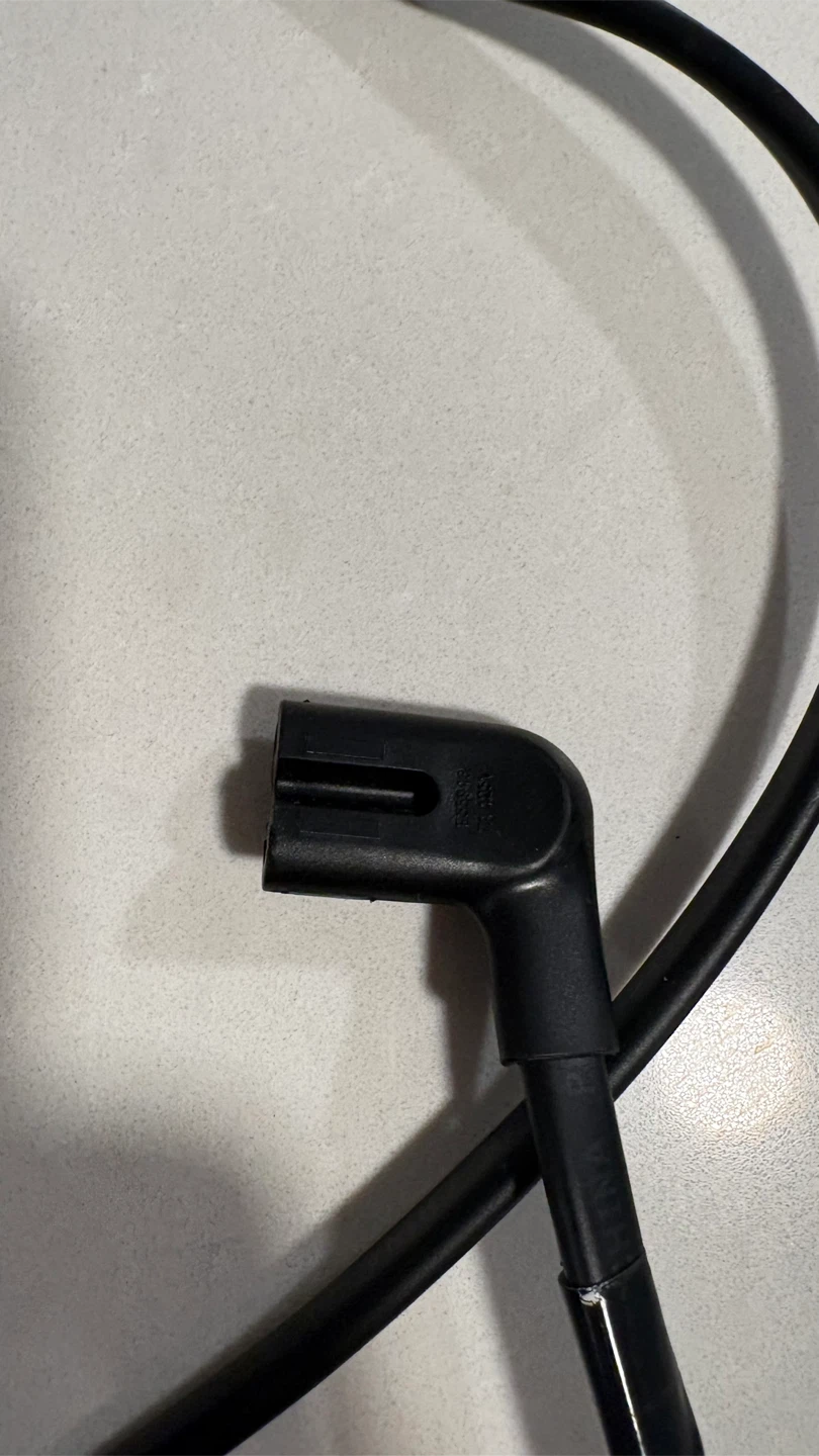 Samsung TV Black Power Cord Cable 3903-00117 - photo 4