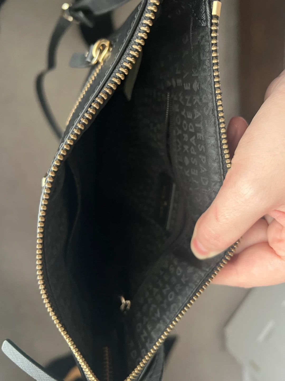 Kate Spade Black Leather Crossbody Bag - photo 5