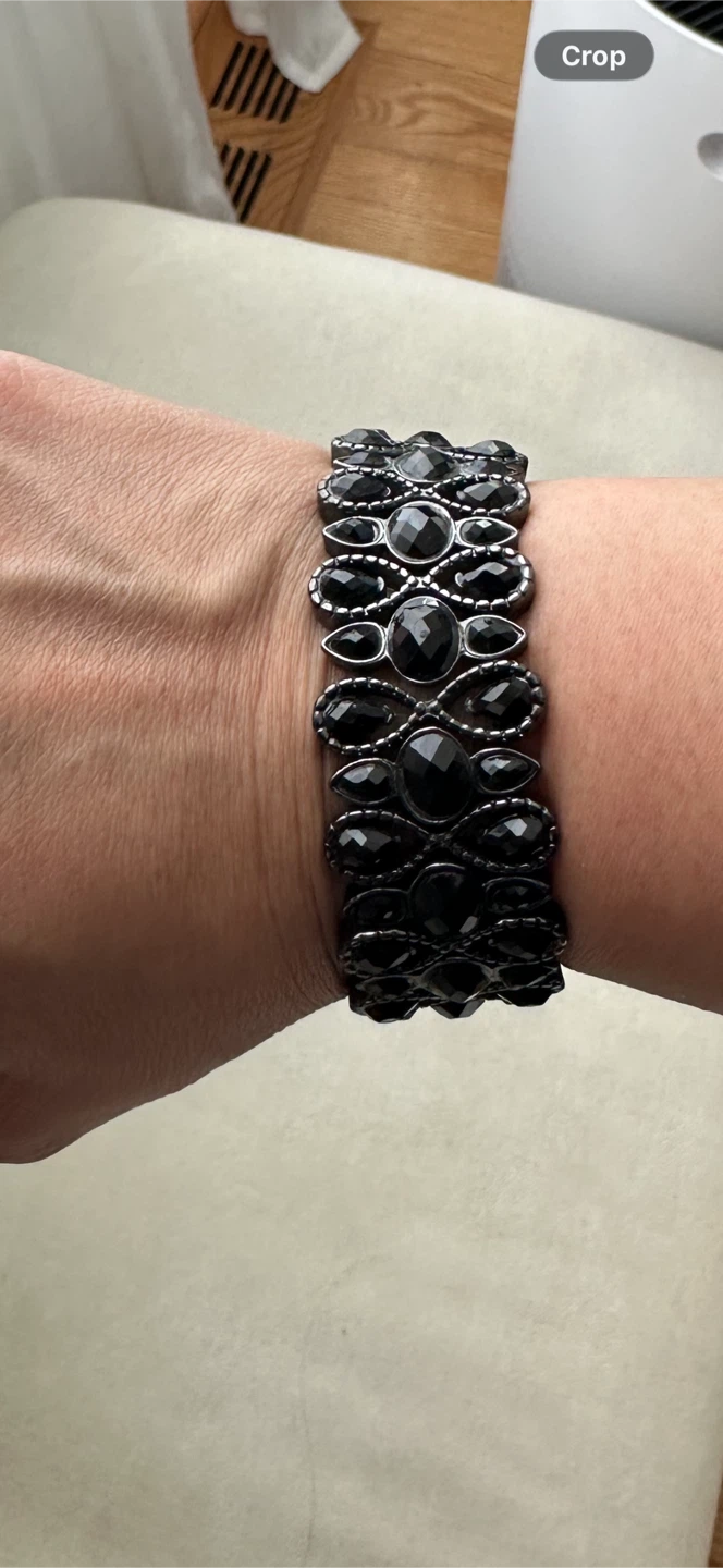 Black Gemstone Bracelet ❤️ - photo 3
