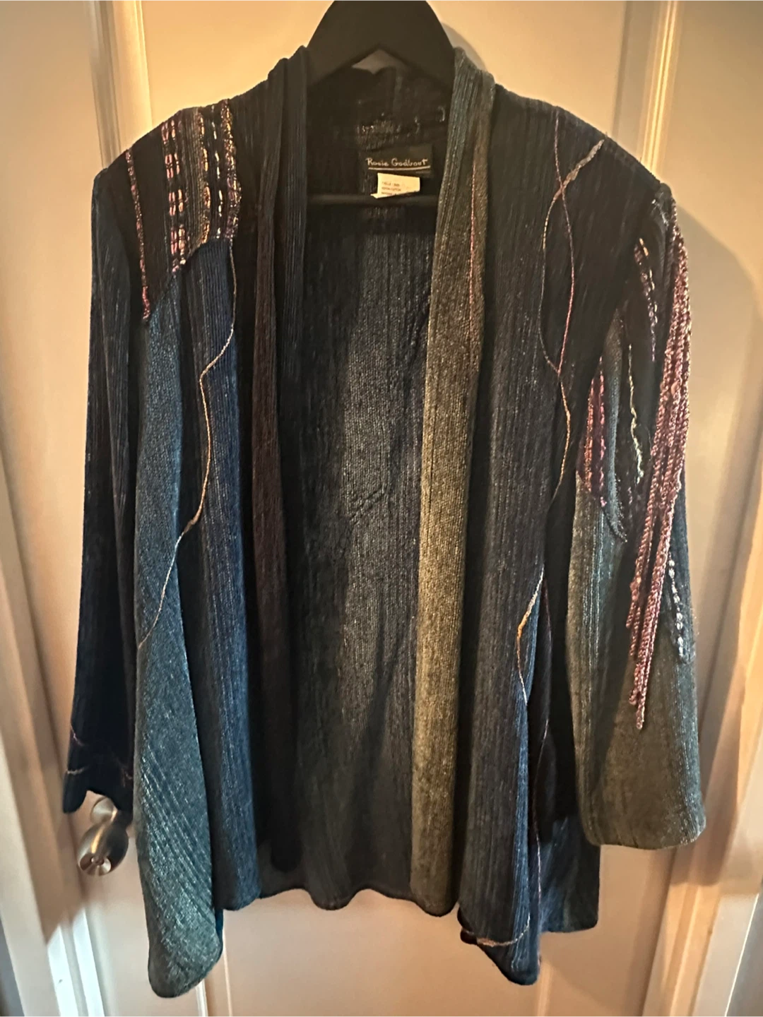 *RARE* One of a Kind Vintage Rosie Godbout Cardigan - photo 2