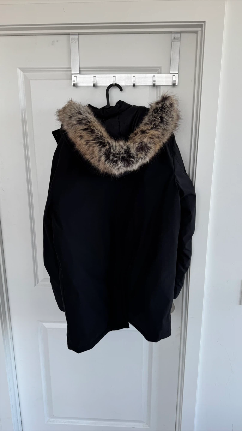 Michael Kors Black Parka Jacket Size M - photo 3