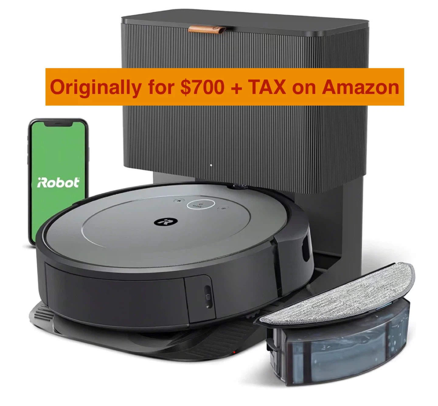 iRobot Roomba Combo i3+ Robot Vacuum and Mop