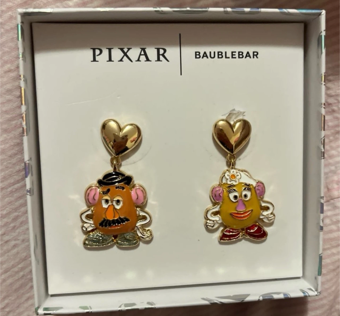 🧡BaubleBar Pixar Mr. & Mrs. Potato Head Earrings
