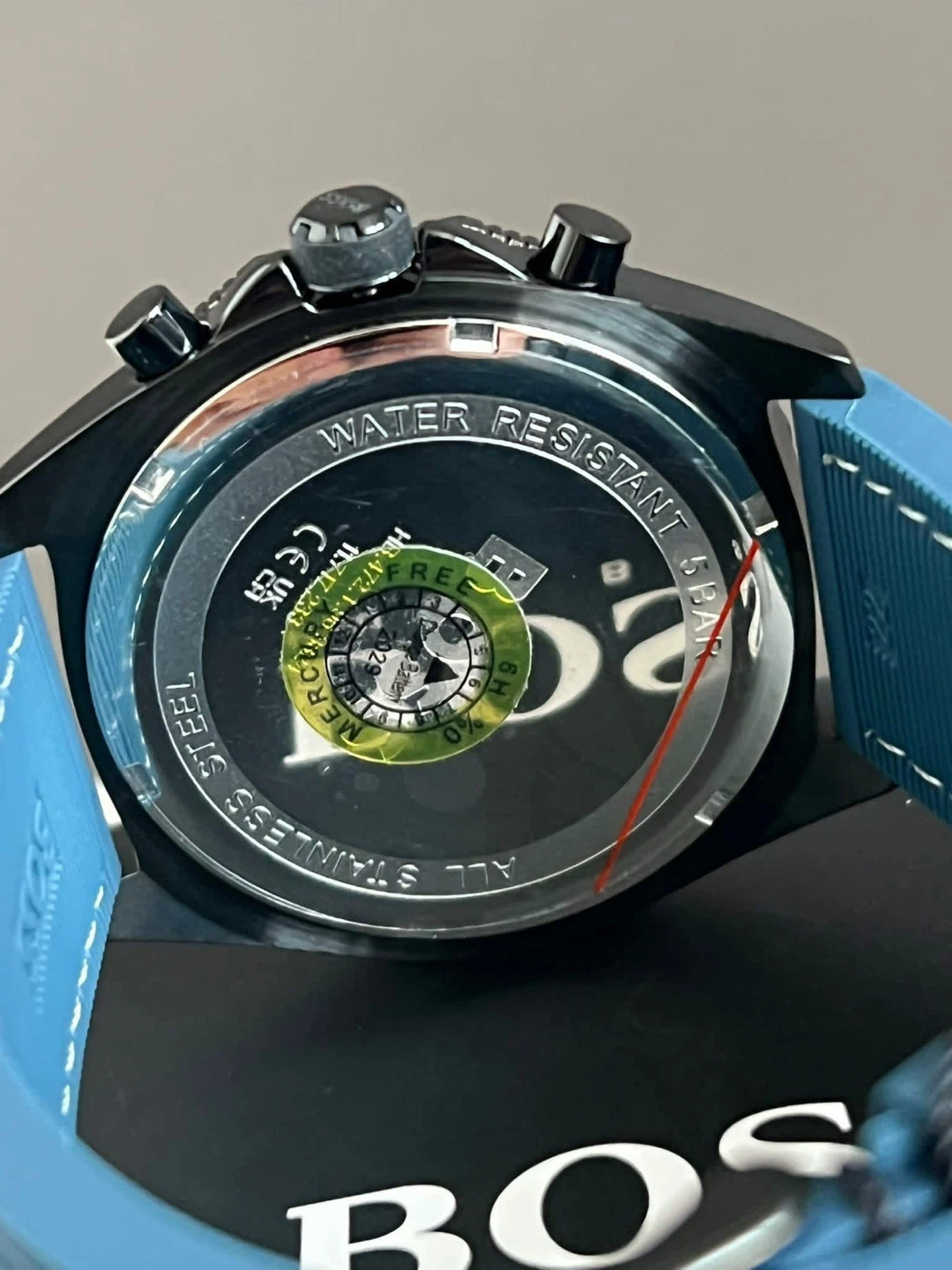 FOR SALE ✨Hugo Boss Men’s Chronograph Rubber Strap Watch - photo 5