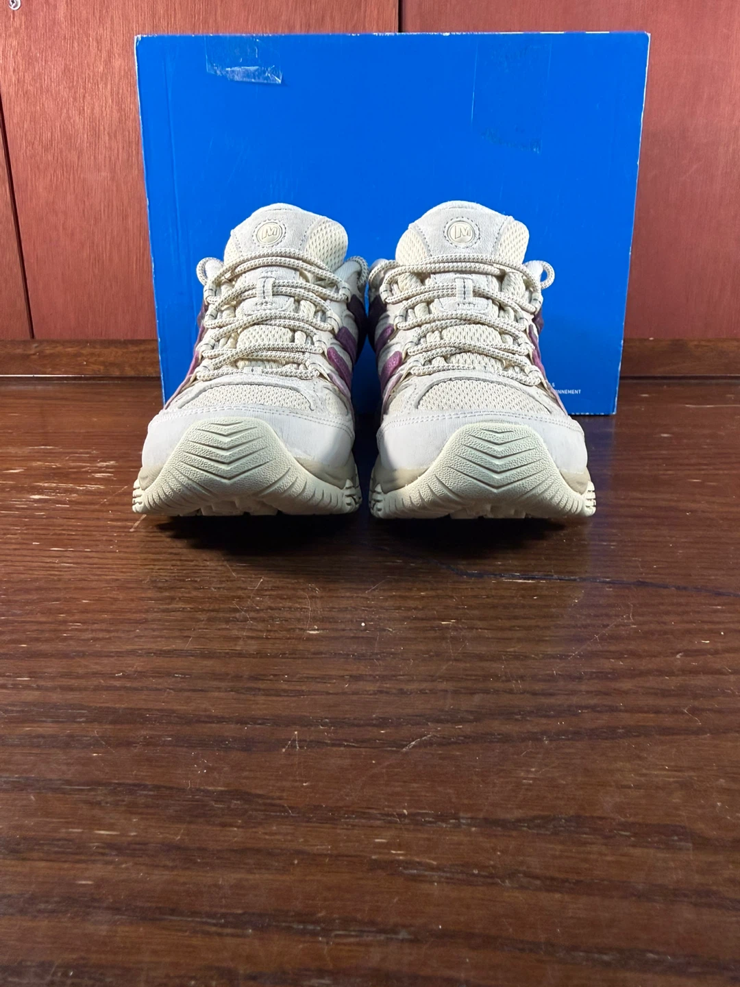 Merrell Women's Moab 3 Hiking Shoes Parchment Plum Size US 8 - photo 4