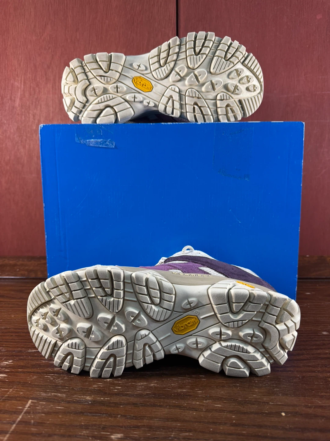 Merrell Women's Moab 3 Hiking Shoes Parchment Plum Size US 8 - photo 3