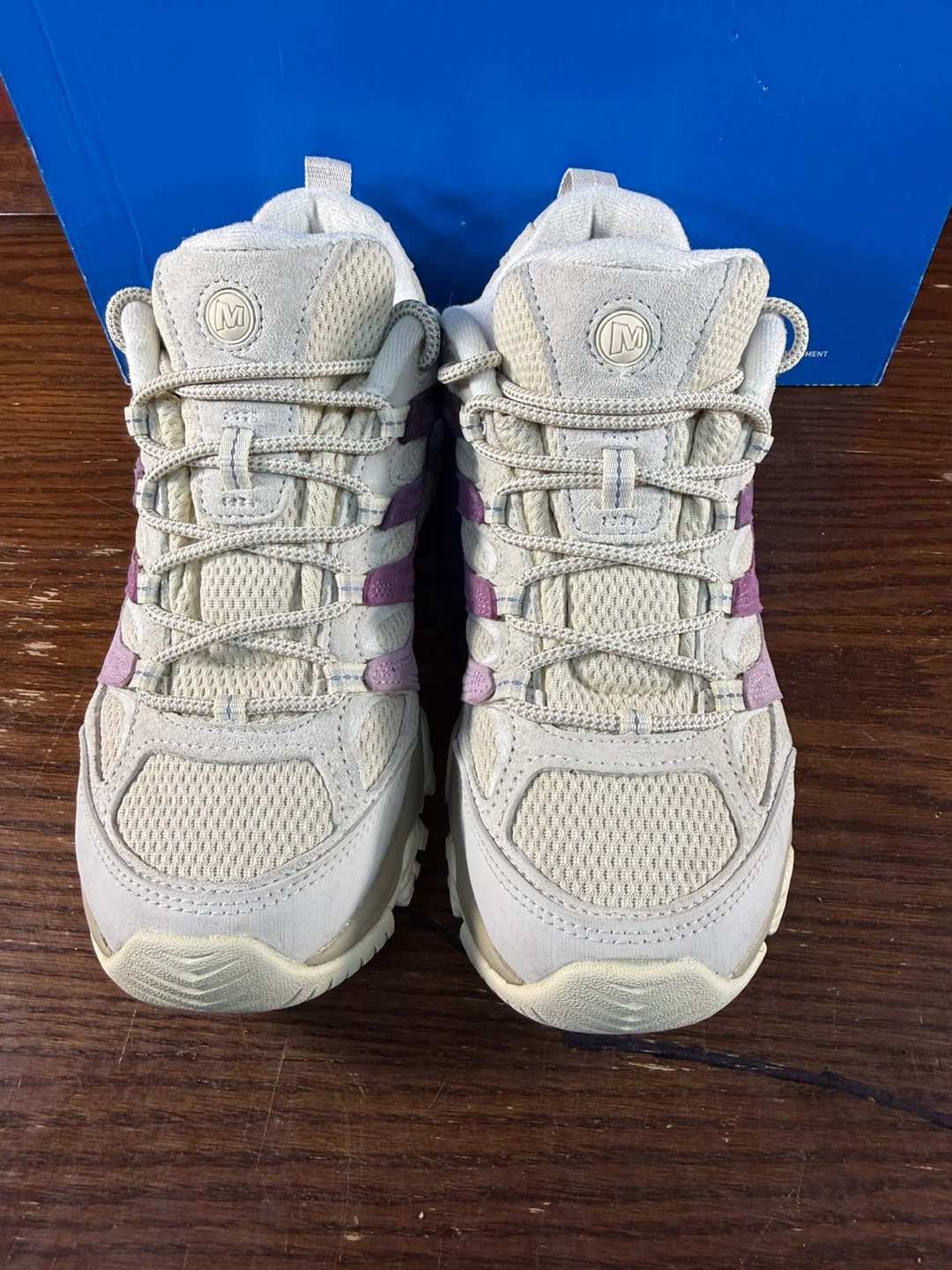 Merrell Women's Moab 3 Hiking Shoes Parchment Plum Size US 8 - photo 5