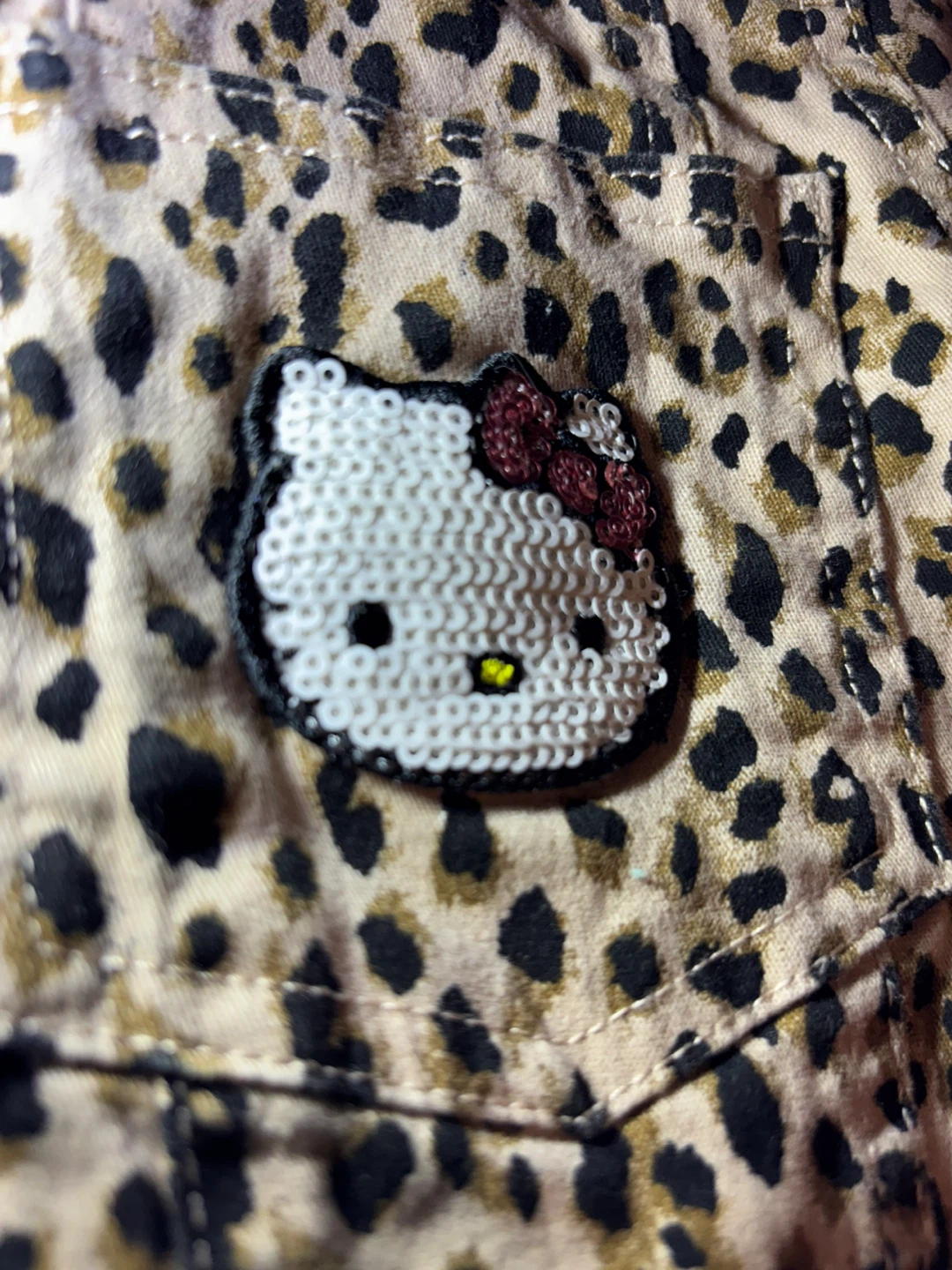 365 Kids by Hello Kitty Leopard Print Jacket - Size 8 - photo 4