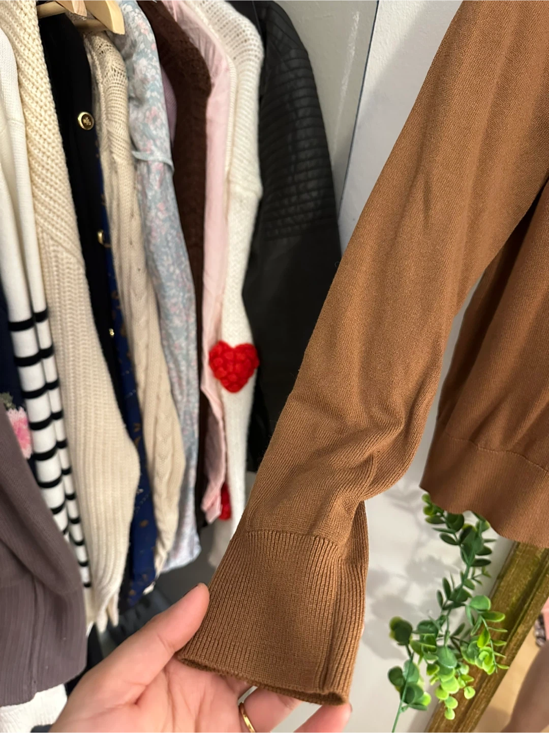 H&M Brown Cardigan Sweater XL - photo 3