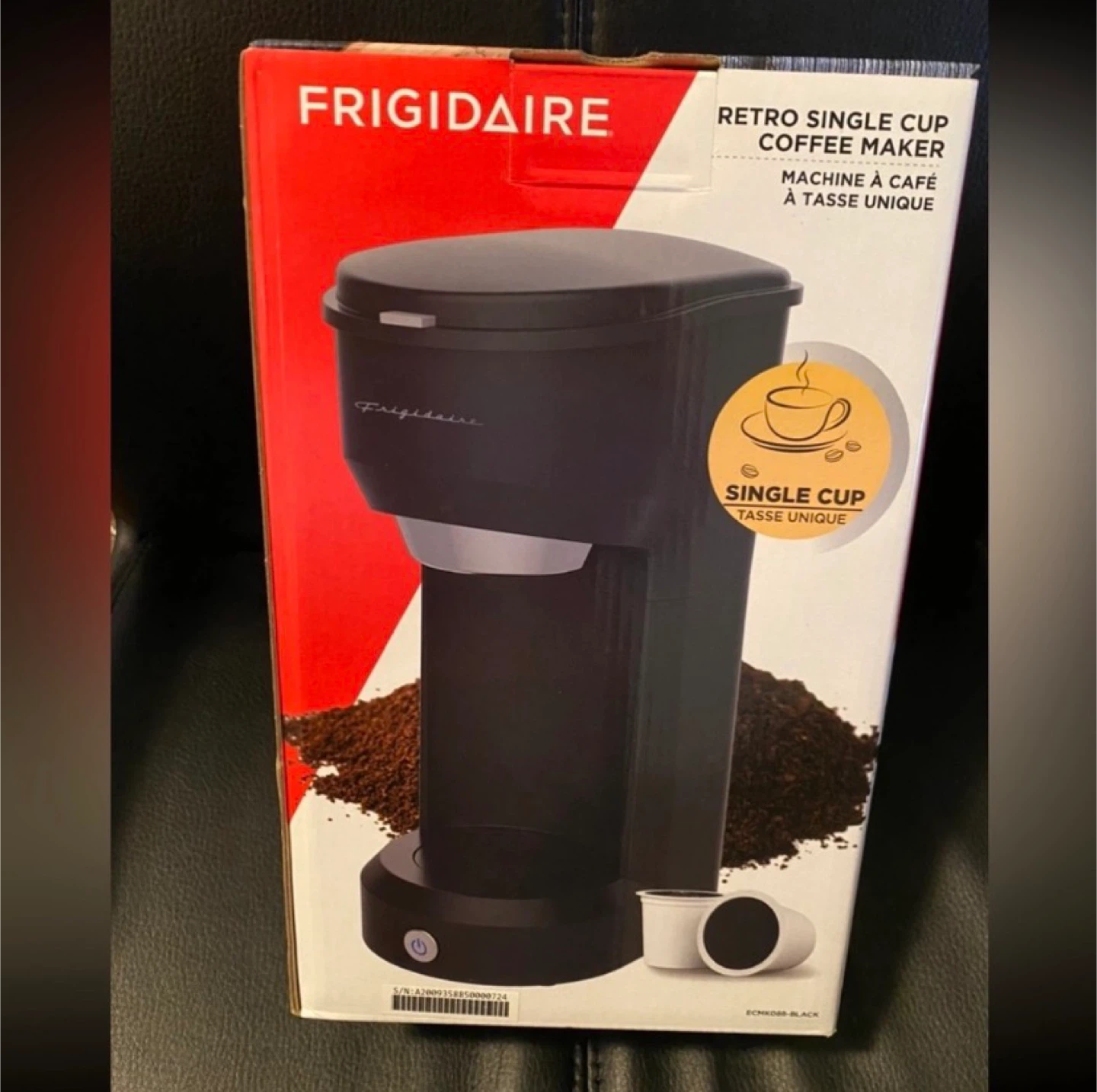 Frigidaire Retro Single Cup Coffee Maker - Black 🧡