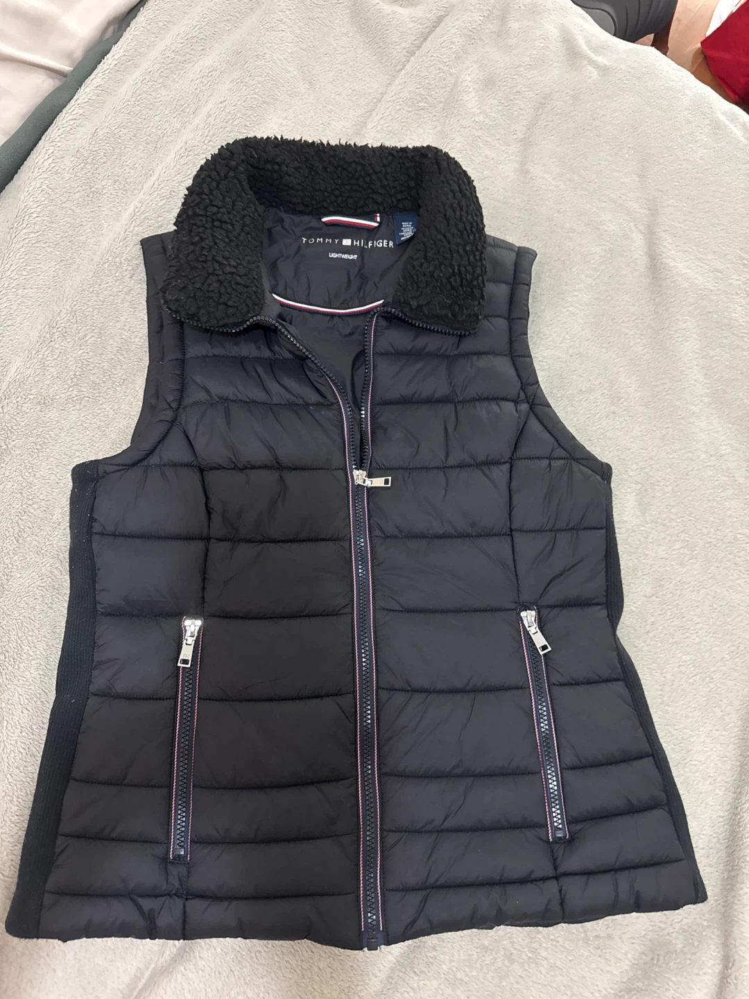 Women Tommy Hilfiger Puffer Vest - Black