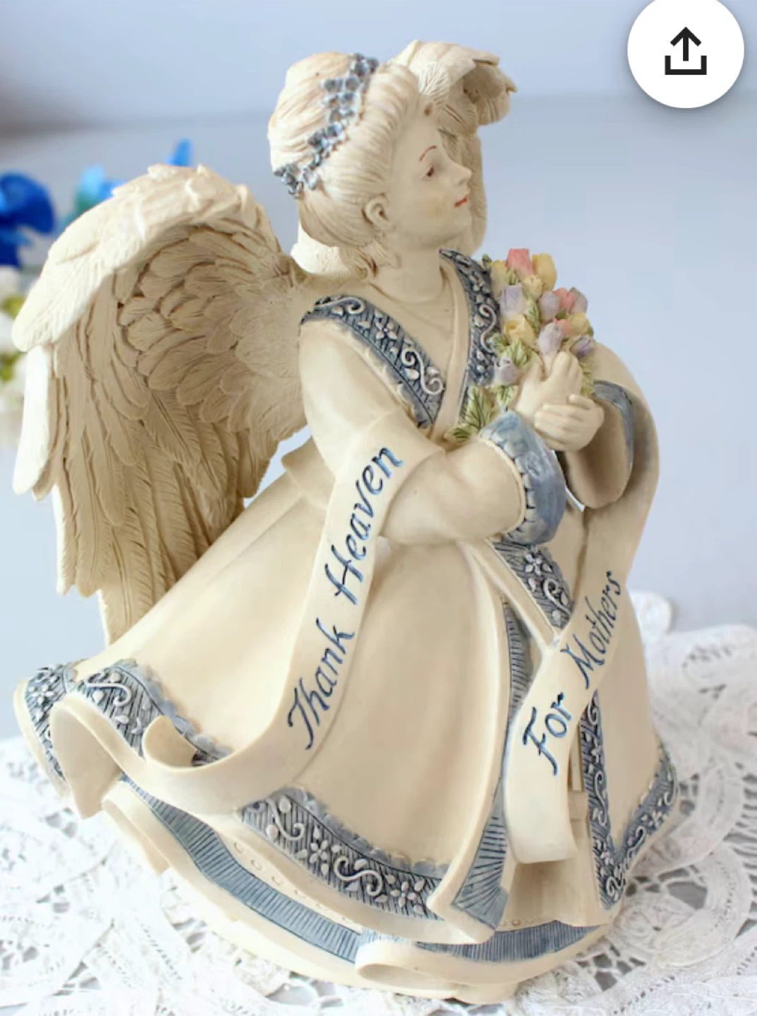 🧡 Sarah's Angels "Thank Heaven for Mothers" Figurine