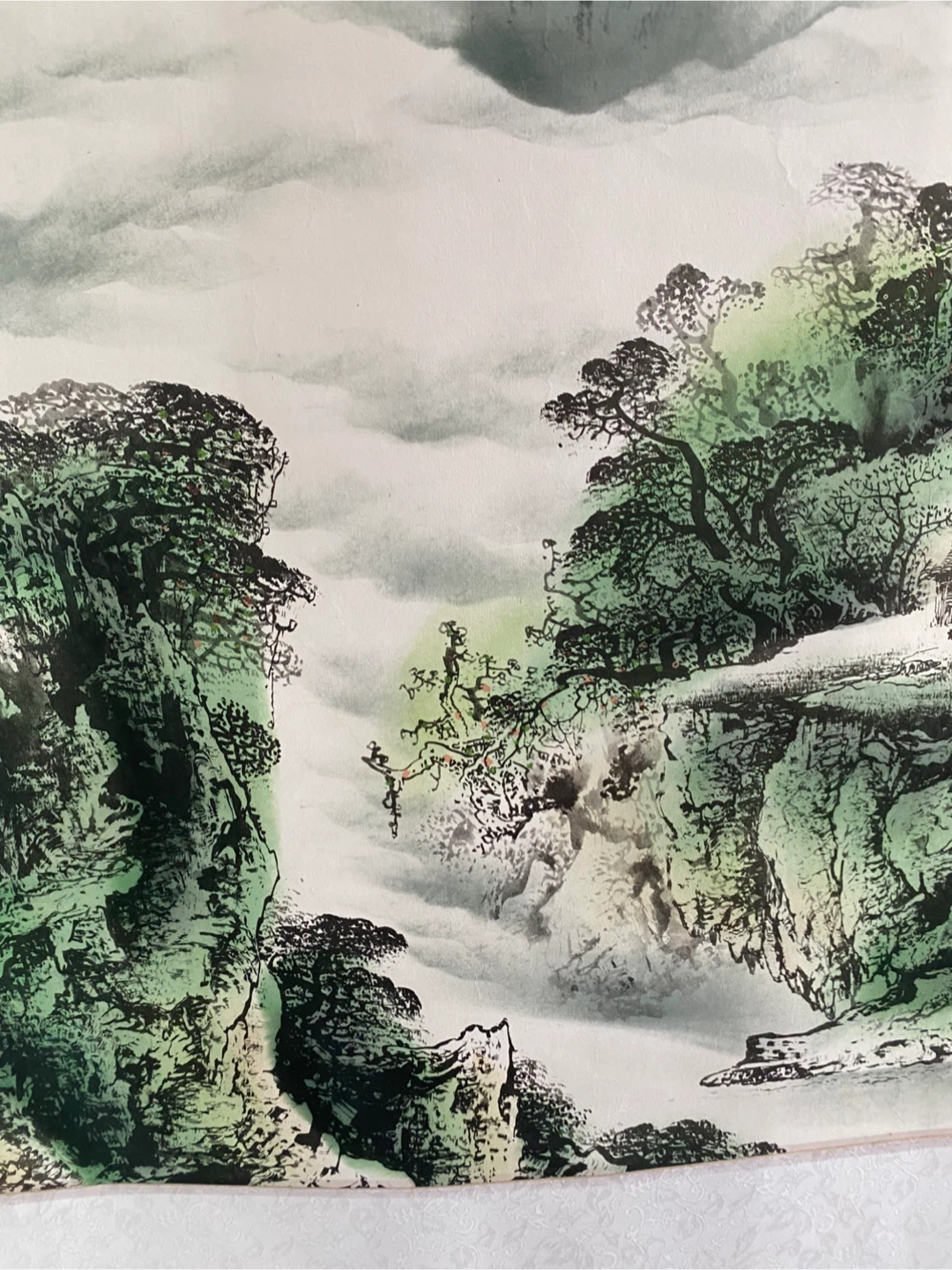 Chinese Landscape Scroll Painting - photo 2