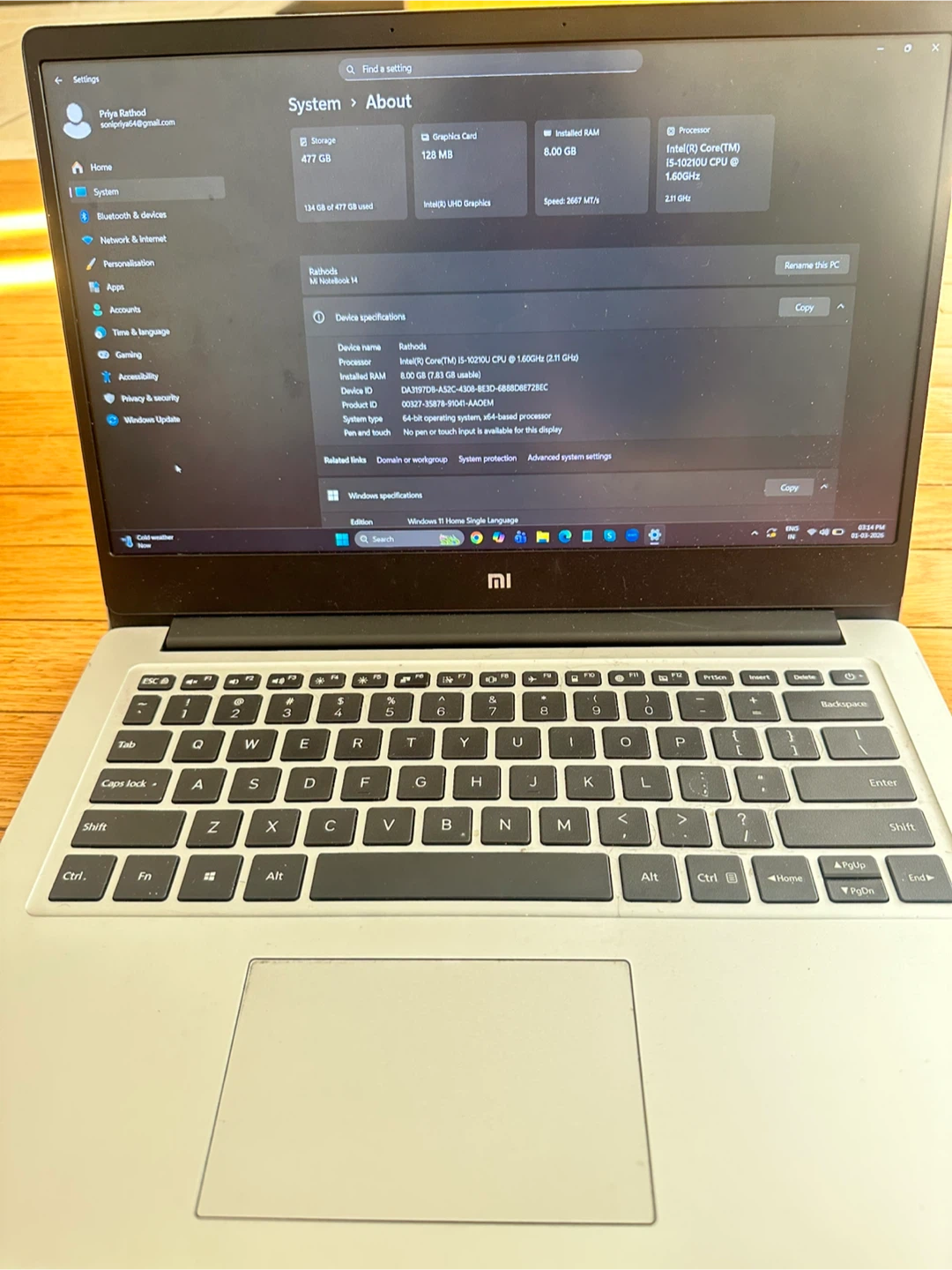 Mi notebook 14 Laptop - photo 2