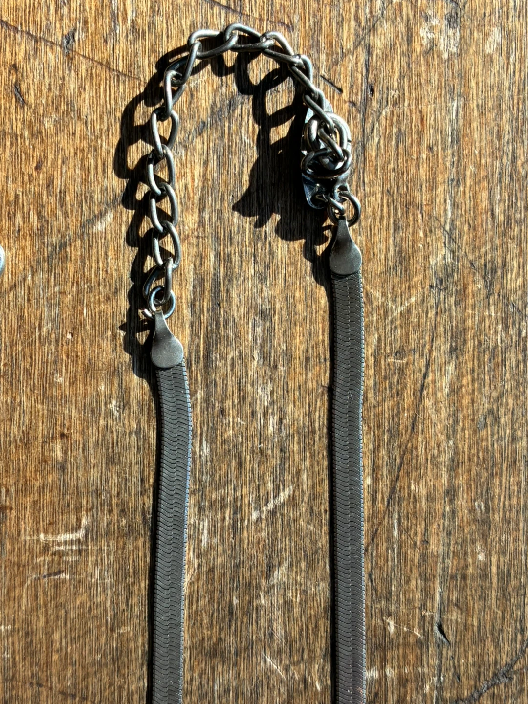 $10 pair of silver vintage necklace jewellery AS IS  Donlands EY - photo 2