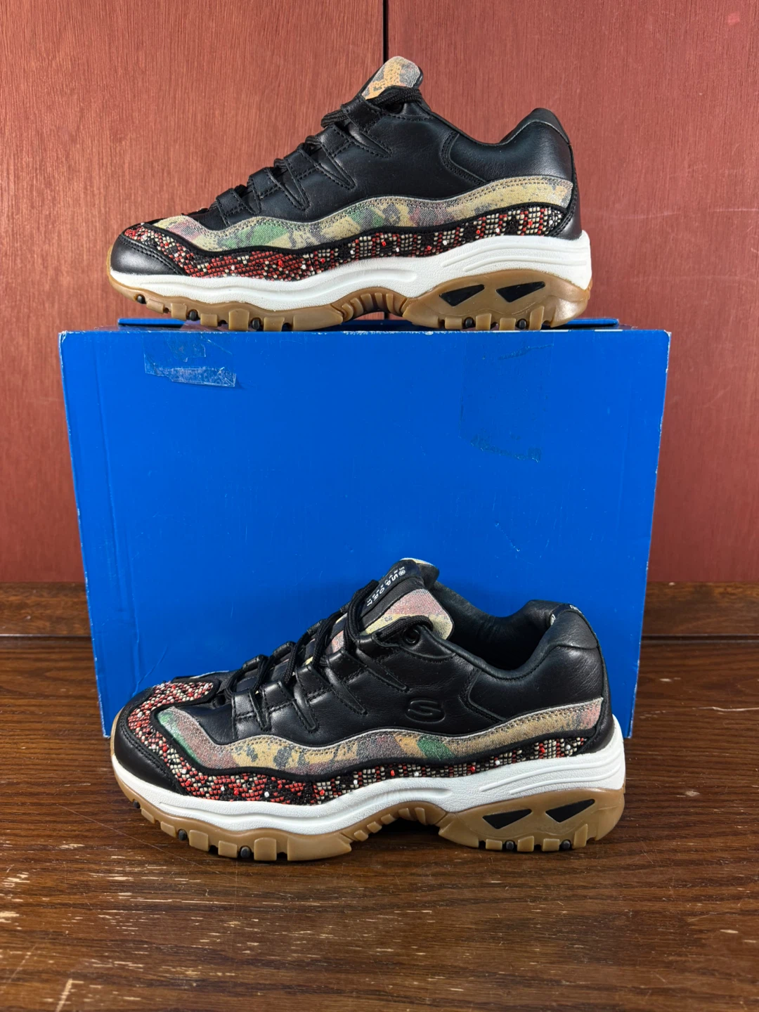 Skechers Womens D'Lites Premium Heritage Limited Edition Sz 9.5
