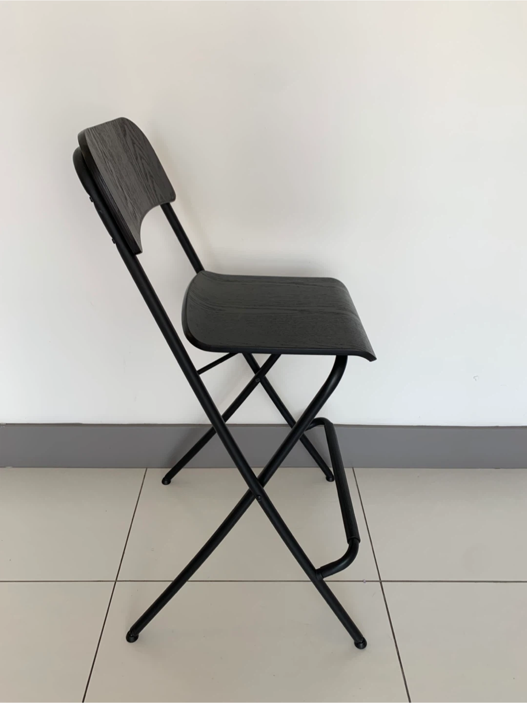 Bar Stool IKEA Folding Black - photo 3
