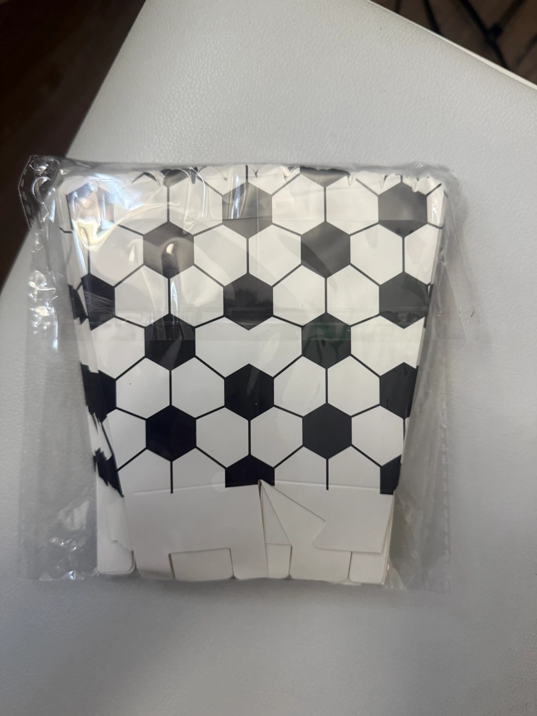 10pcs Popcorn Boxes with Soccer Ball Print - photo 3