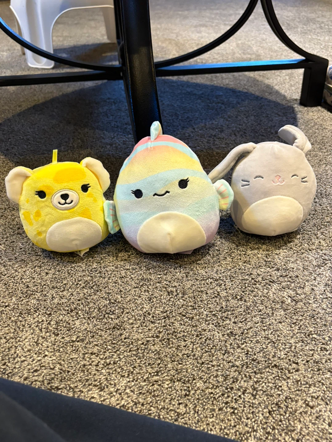 Squishmallows Plush Toys - Bear, Fish, Bunny