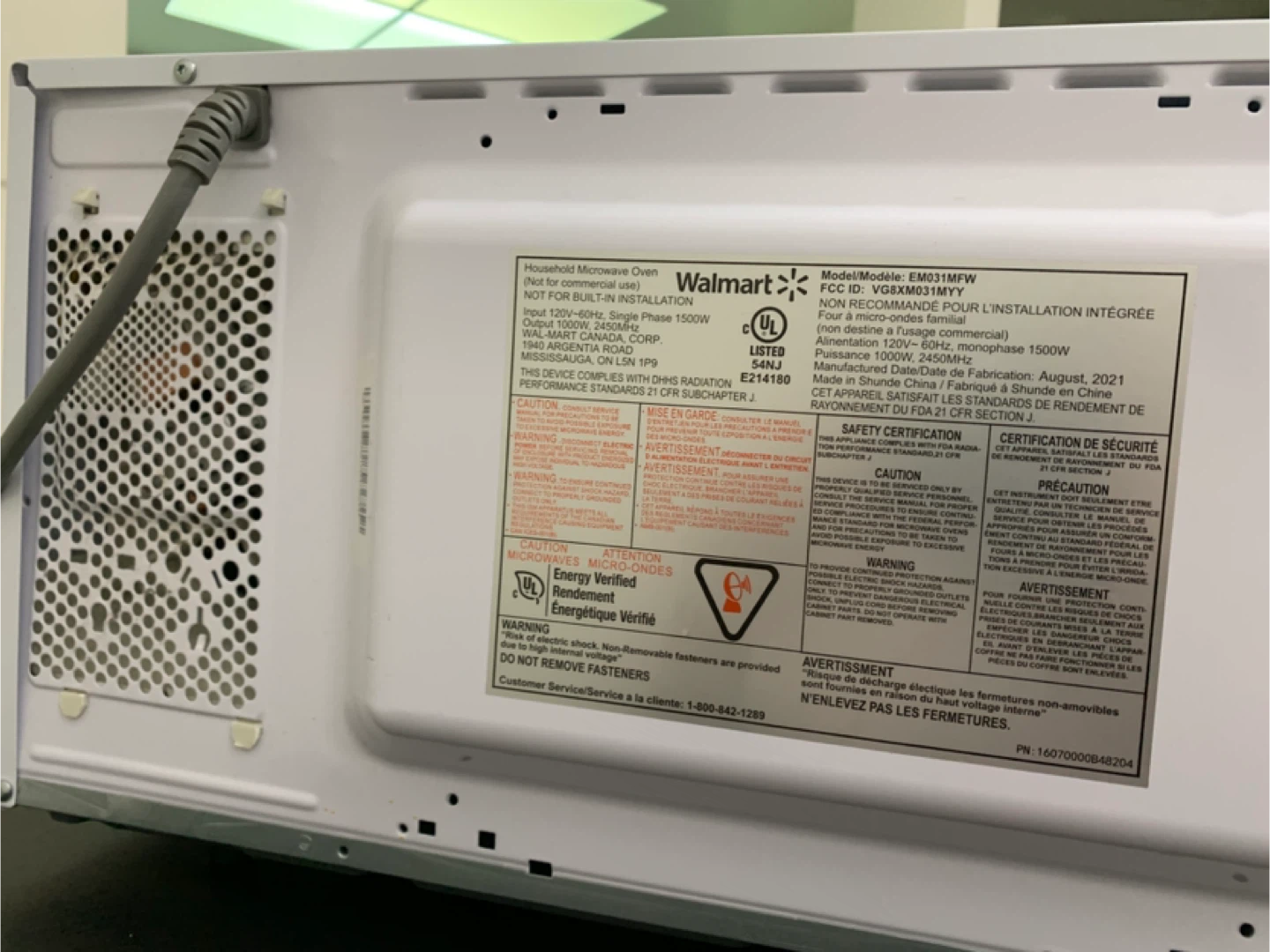 Hamilton Beach 1.1 cu ft Microwave - photo 4