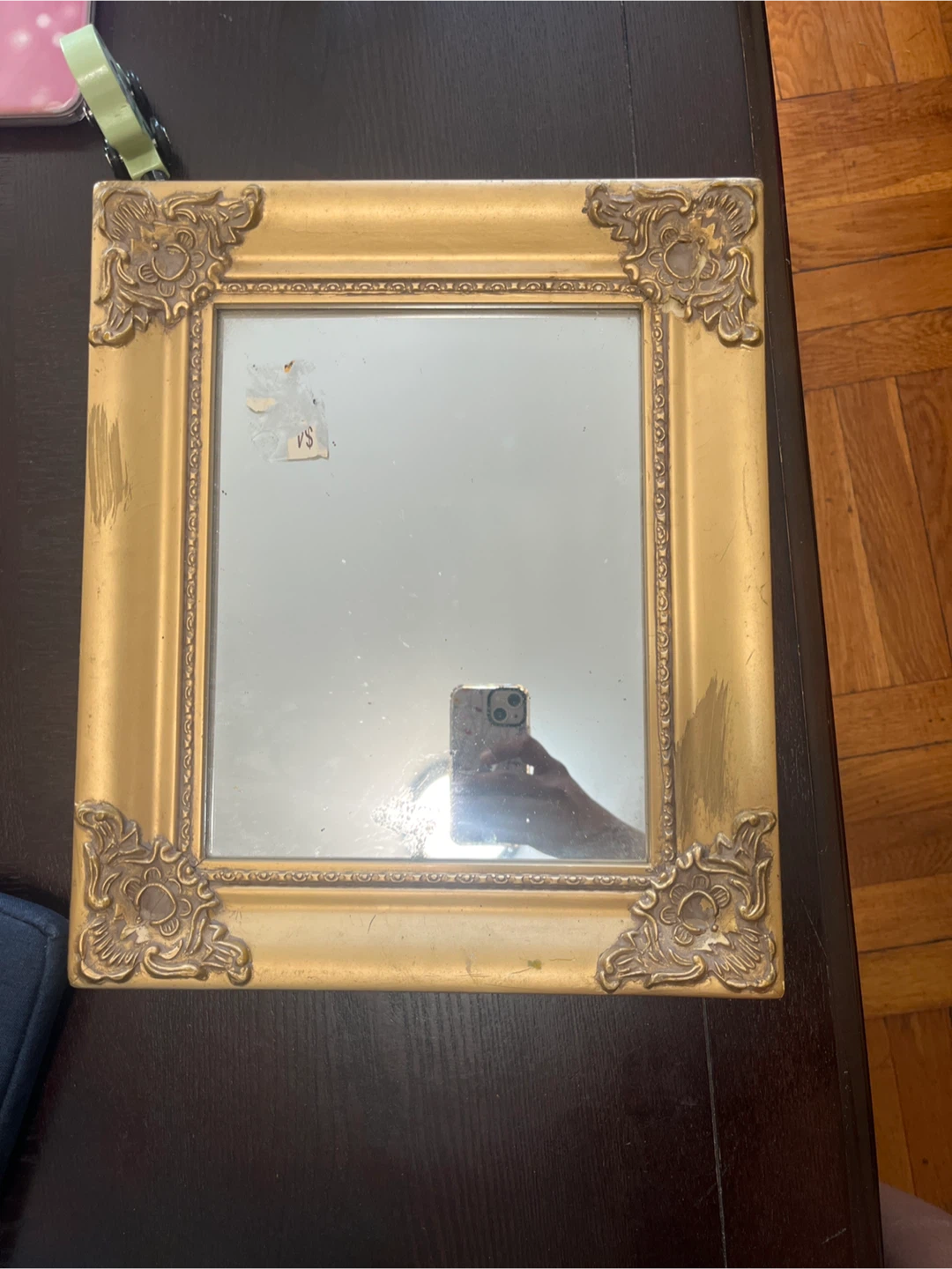 Gold Ornate Wall Mirror