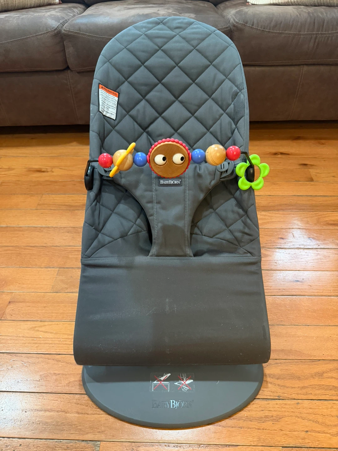 BabyBjörn Bouncer Balance Soft - Grey/Black