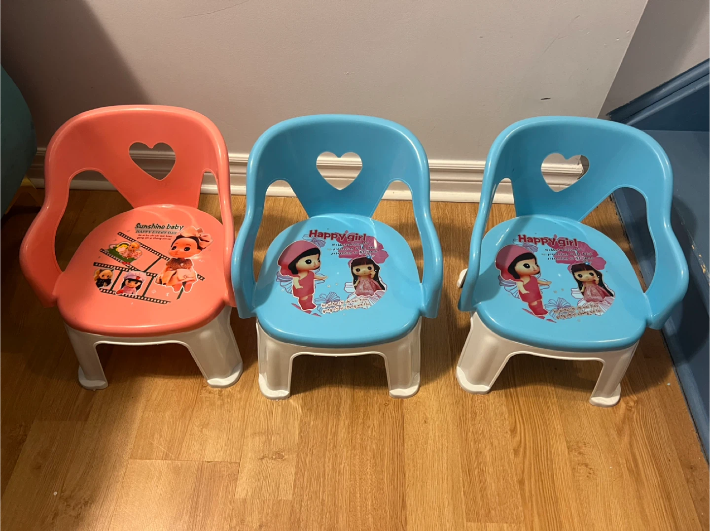 Set of 3 Toddler Potty Chairs