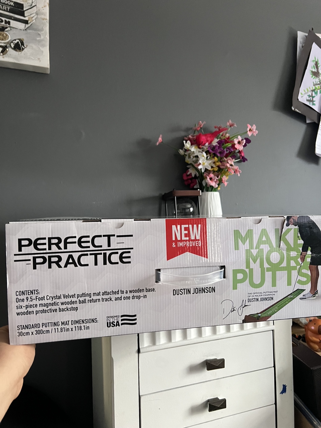 Practice Standard Edition Perfect Putting Mat - 9 ft 6 in - photo 3