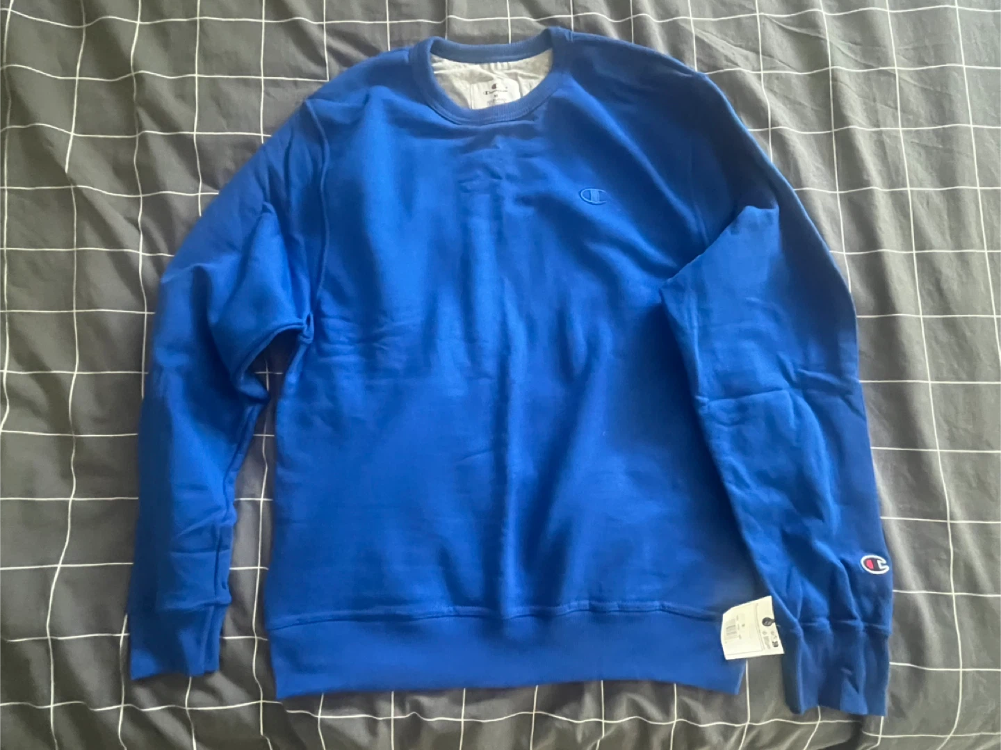 Champion Blue Crewneck Sweatshirt Size M