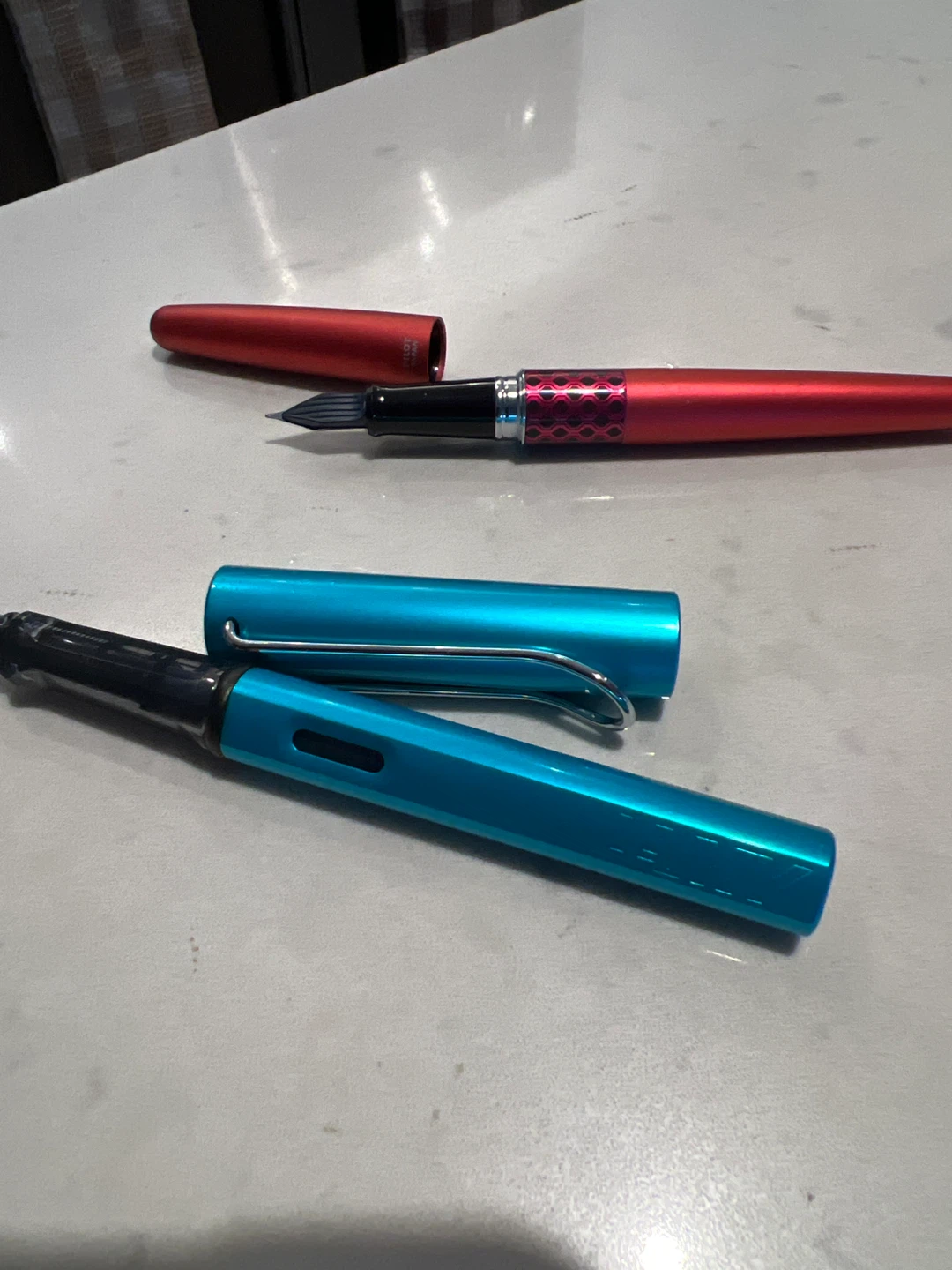 Fountain Pens - Red and Teal - photo 2