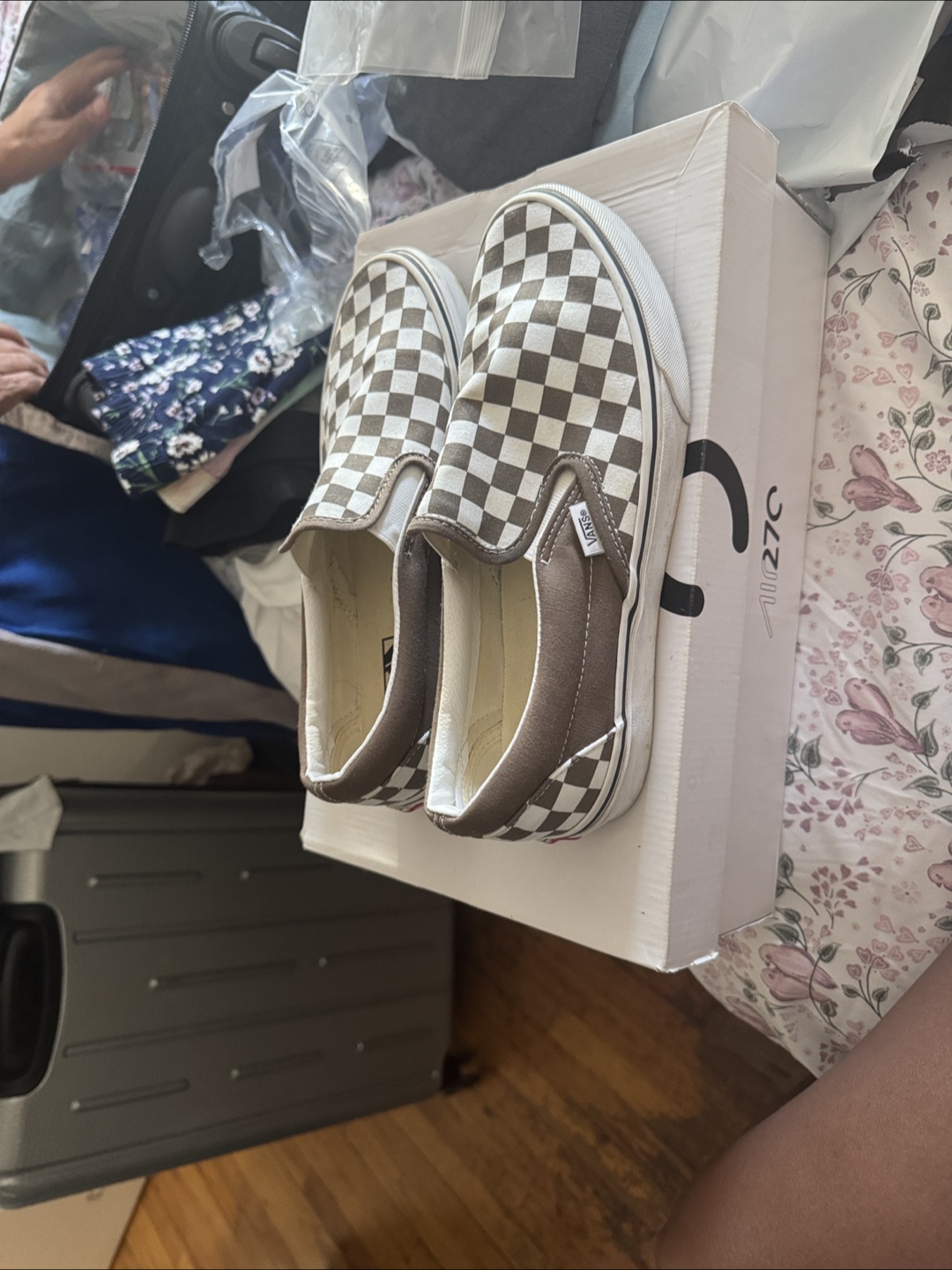 Vans Slip-On Checkerboard Shoes