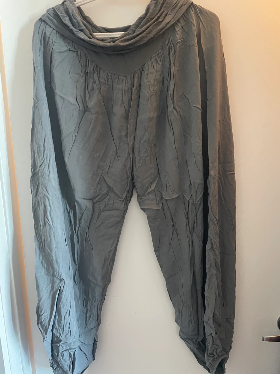 Women's Grey Harem Pants - photo 2