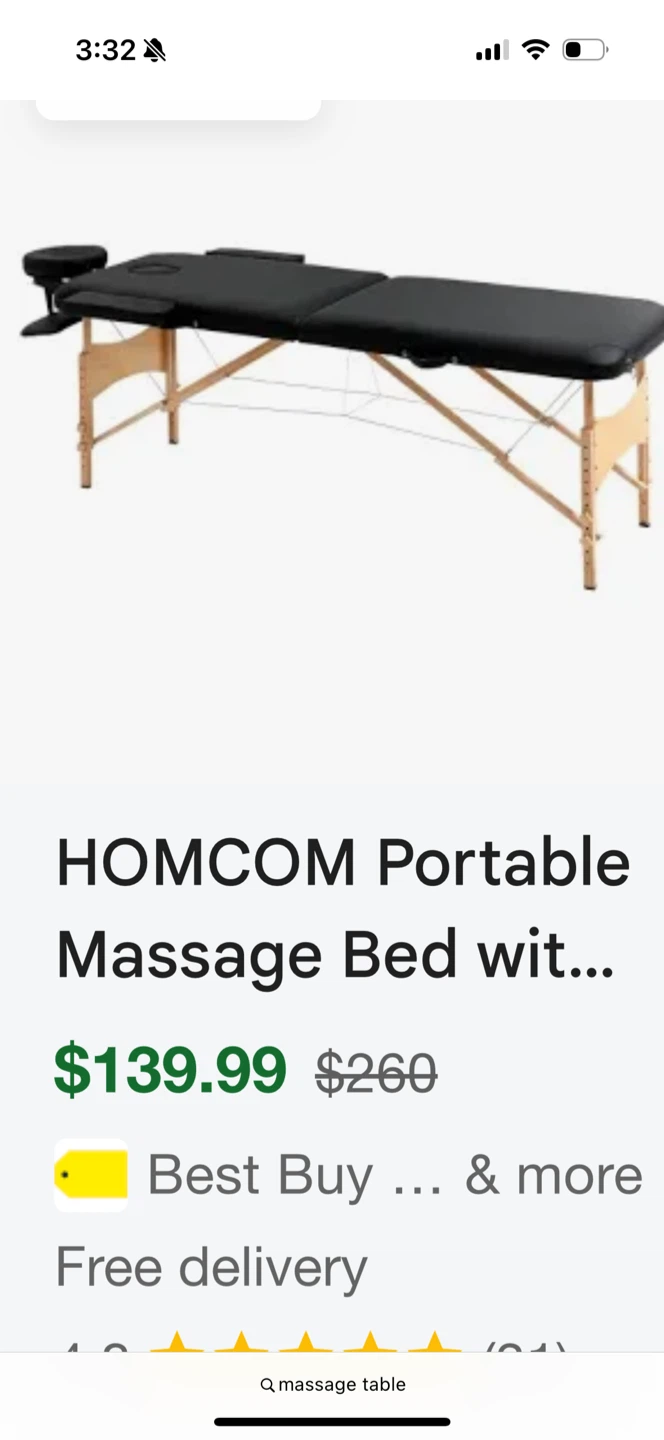 Portable Massage Bed