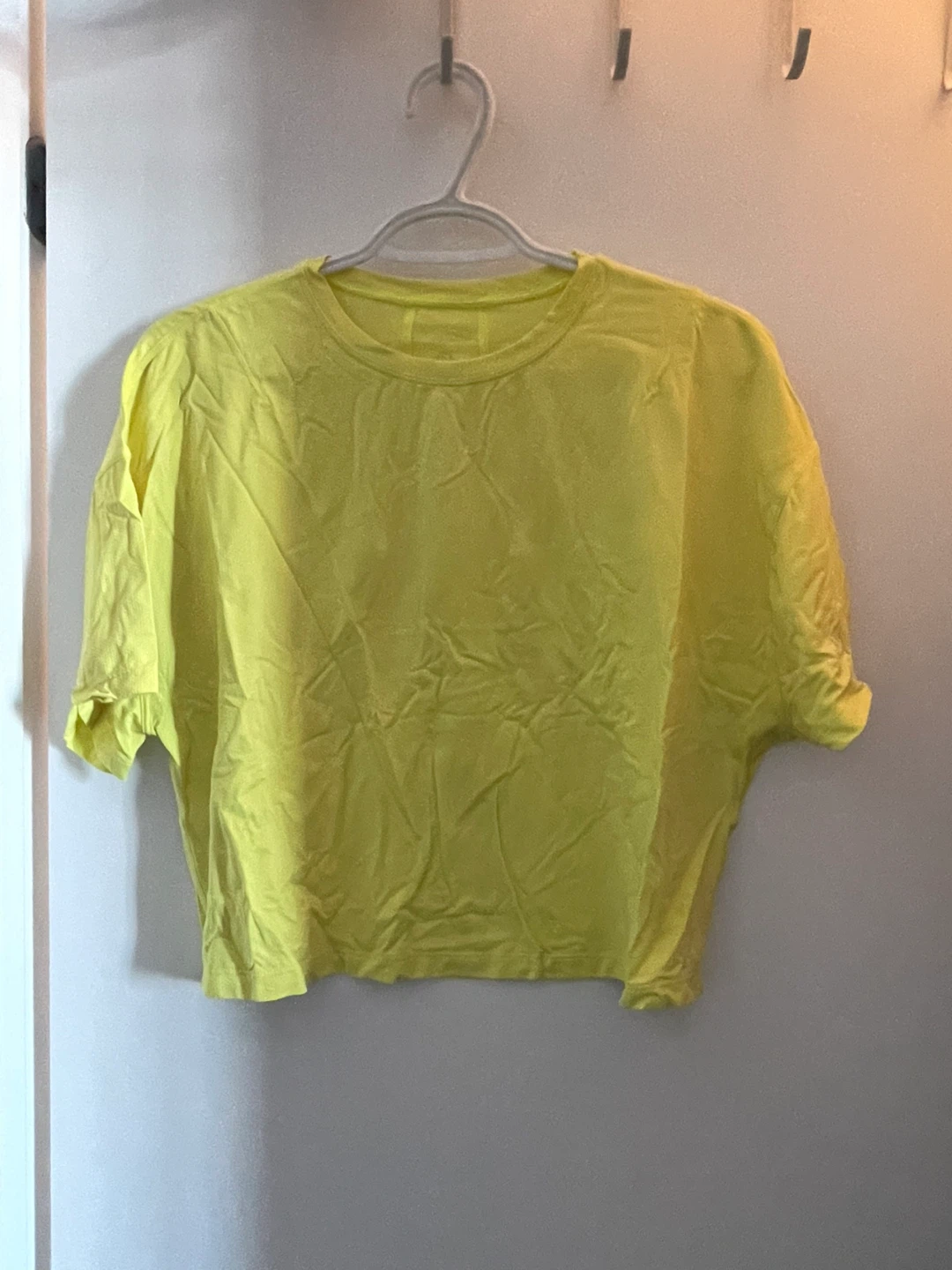 Lululemon Athletic T-Shirt - Bright Yellow