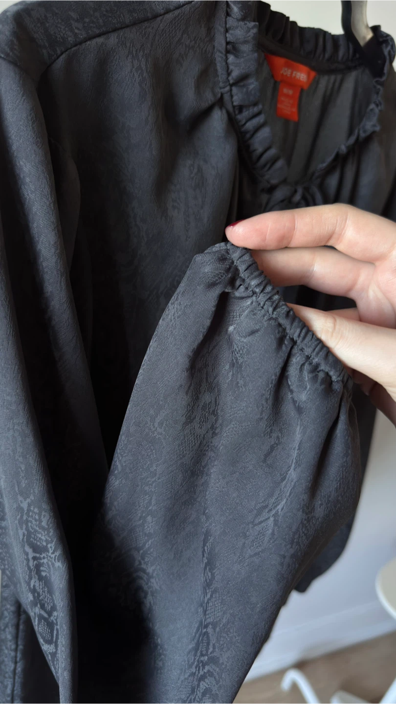 Joe Fresh Grey Snake Print Blouse - photo 4