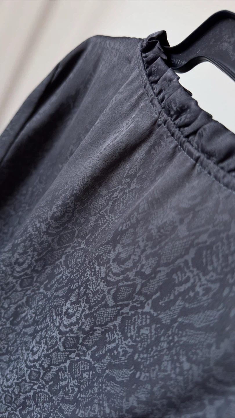 Joe Fresh Grey Snake Print Blouse - photo 3
