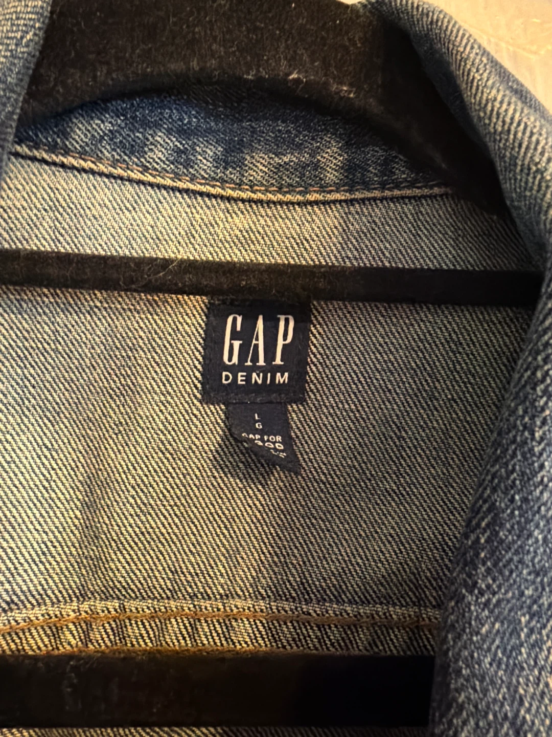 GAP Denim Jacket - Size Large - photo 2