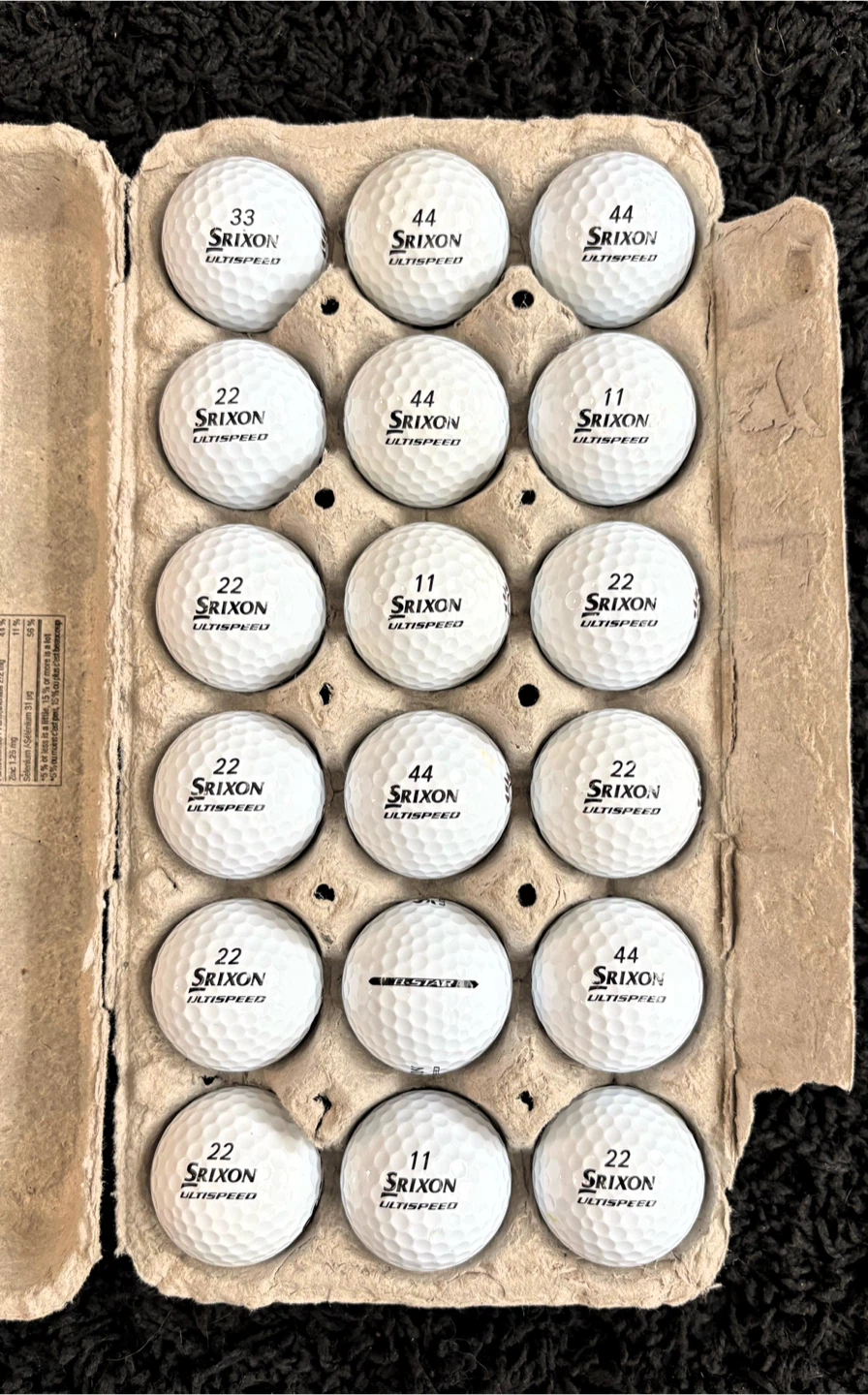 18 Srixon Q-Star Ultispeed Golf Balls - photo 2